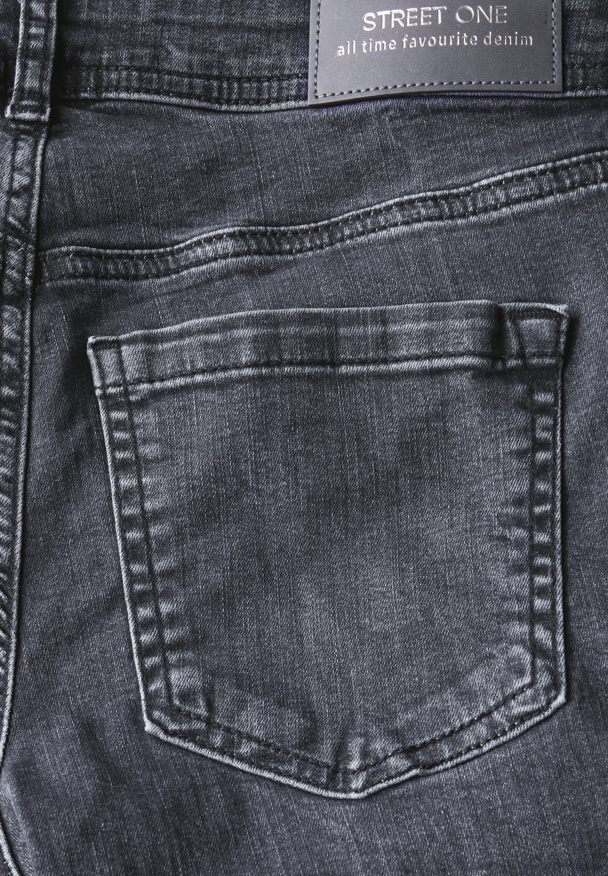 STREET ONE Slim-fit-Jeans Middle Waist