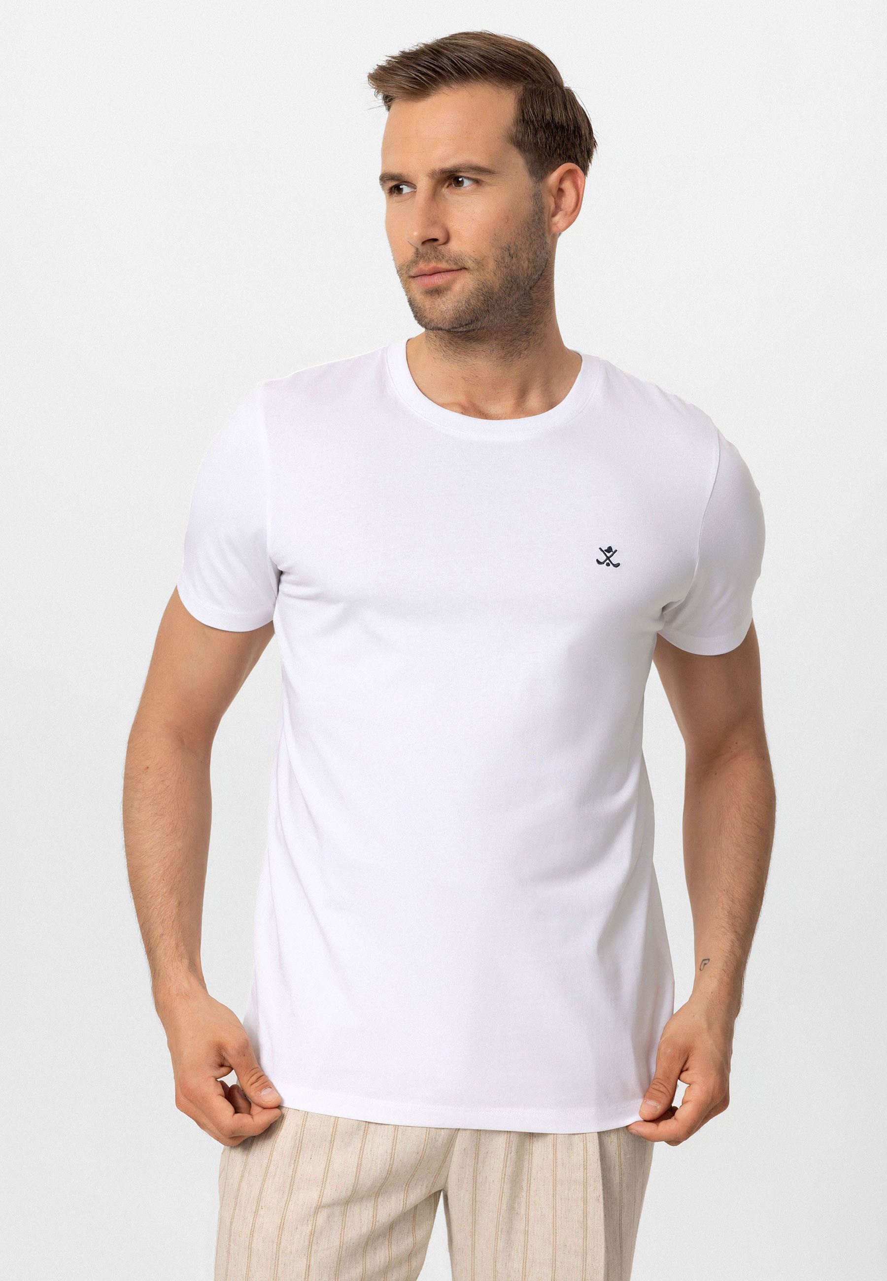 Antioch  T-Shirts & Poloshirts Patrice 3 Pack Regular Fit Basic T-Shirt günstig online kaufen