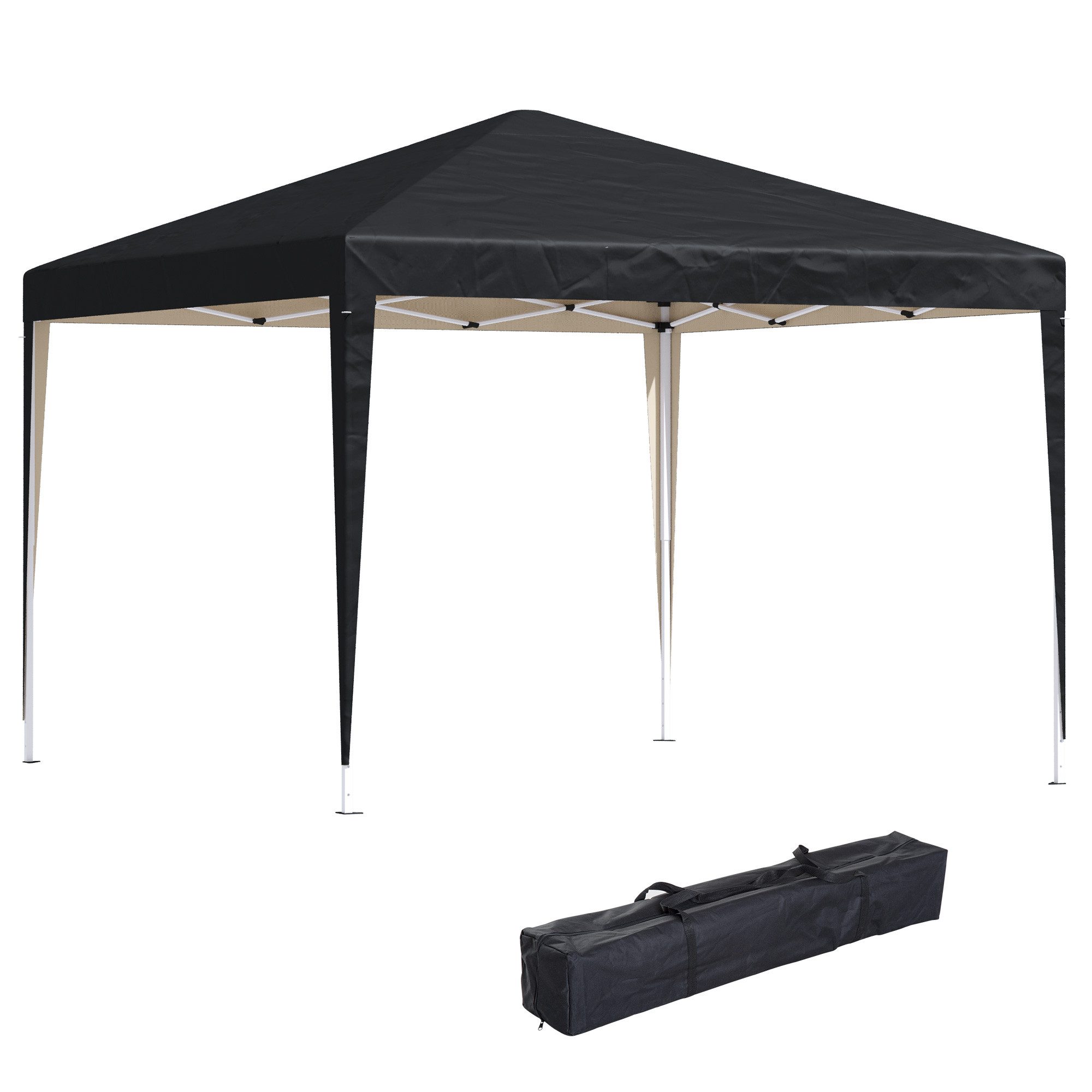 Outsunny Faltpavillon 3x3m, wasserabweisend stabil winterfest, günstig online kaufen