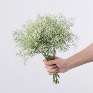 Kunstpflanze 3 x Trockenblumensträuße für Partys, kleine Kunstblumensträuße und, AUKUU, Kunstblumen für die Innendekoration (Vasen nicht im Lieferumfang