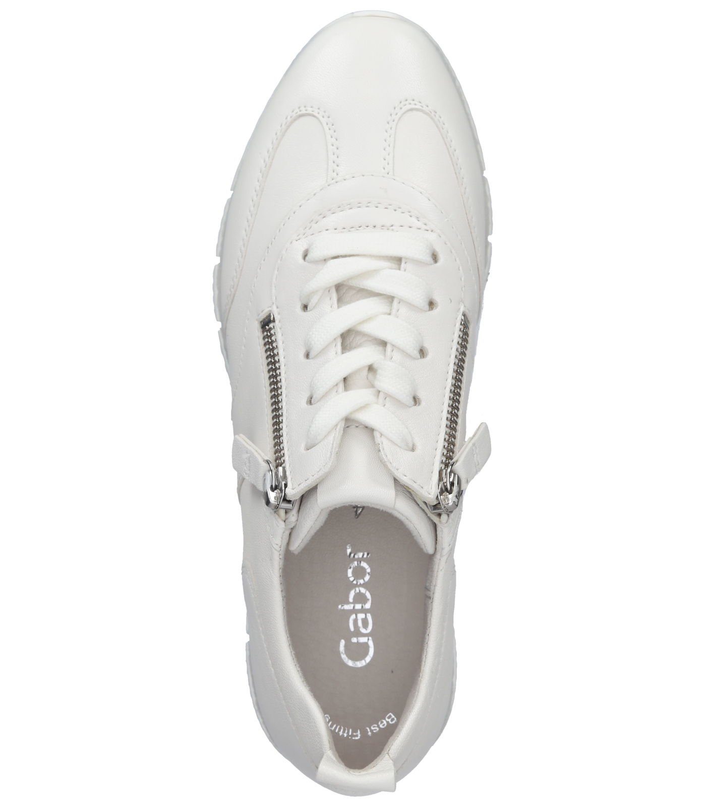 Gabor Sneaker Nappaleder Sneaker Weiß (latte)