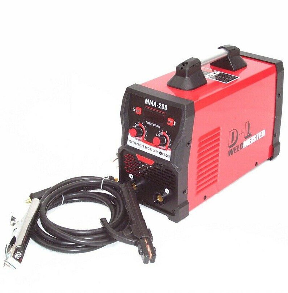 Apex Inverterschweißgerät Inverter E-Hand Schweißgerät MMA 200A Elektrodengerät 13961