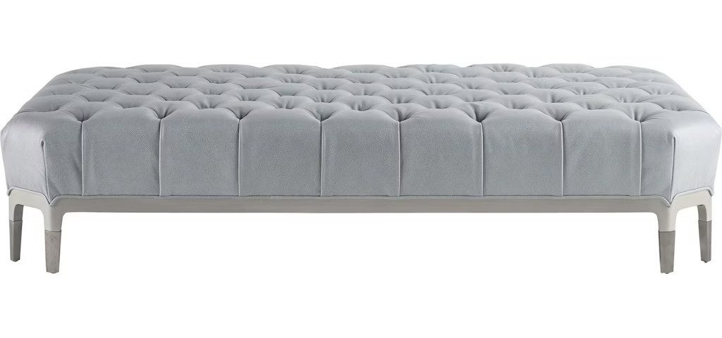 Xlmoebel Couchtisch Luxuriöser Sofatisch im Chesterfield-Stil aus Textil (Couchtisch), Hergestellt in Europa