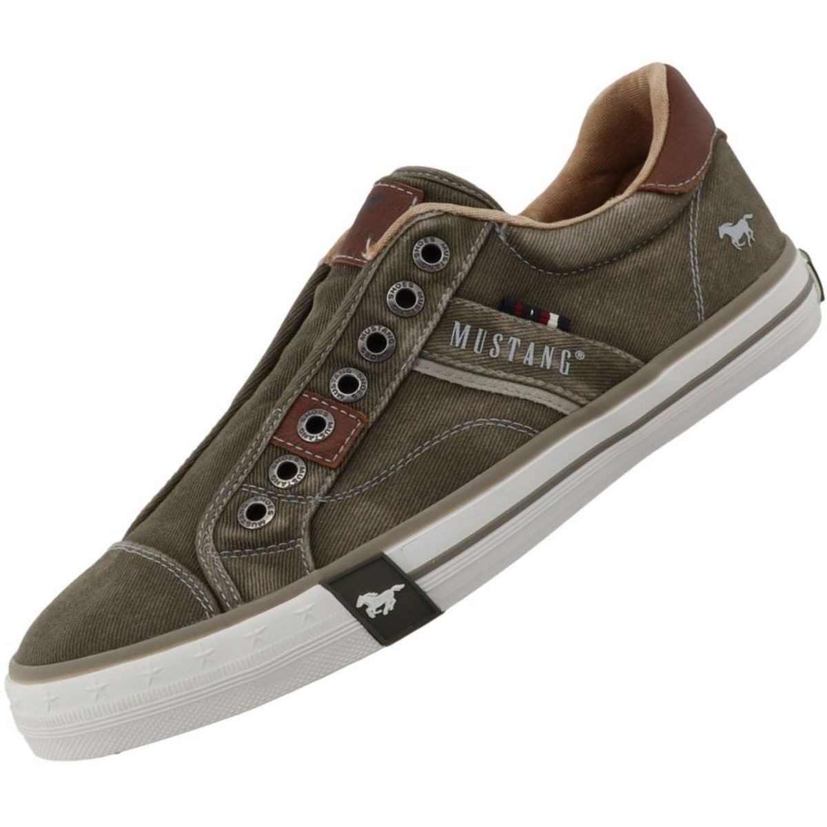 Mustang Shoes 26M0151004-khaki Slipper