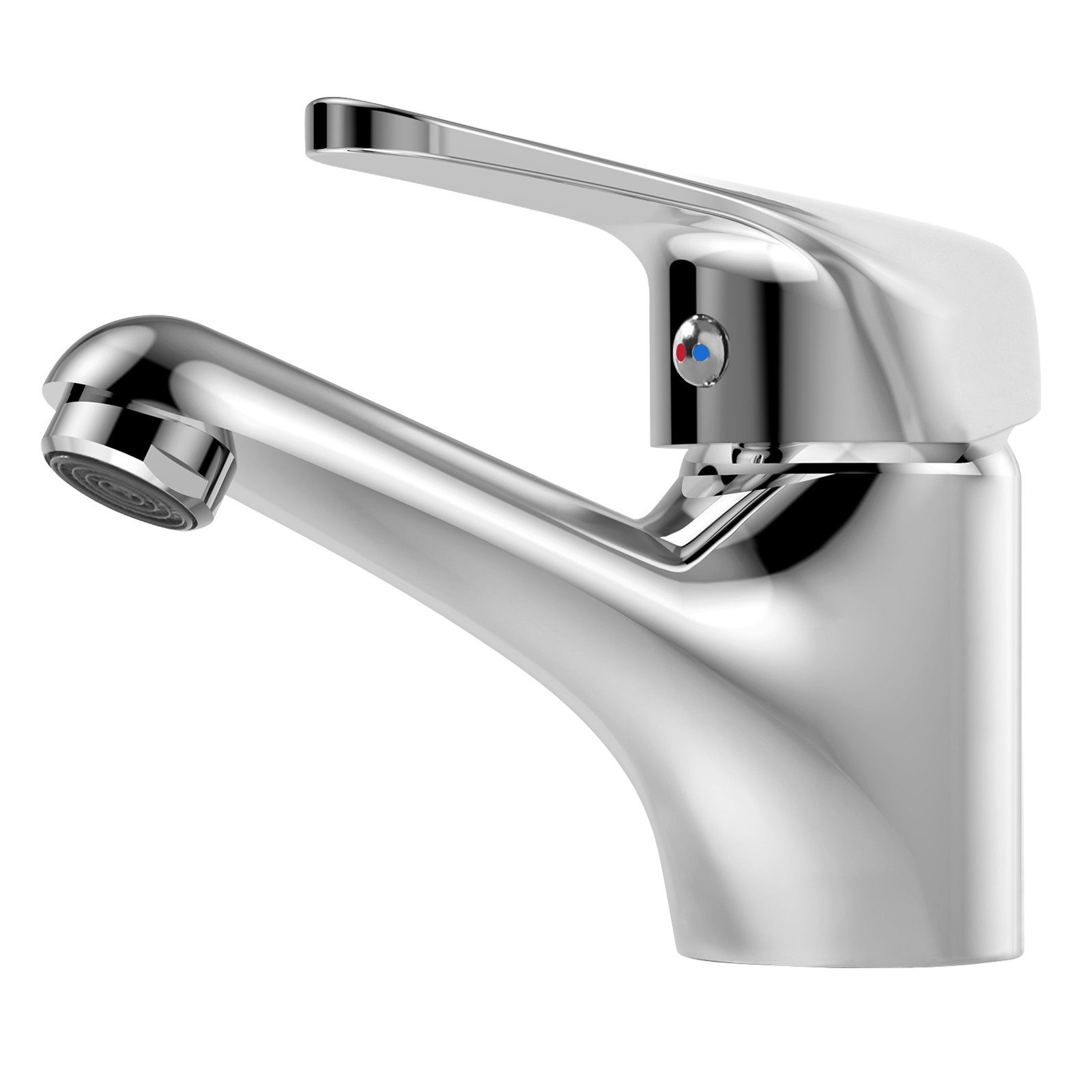 Auralum Max Waschtischarmatur Wasserhahn Bad Chrom günstig online kaufen