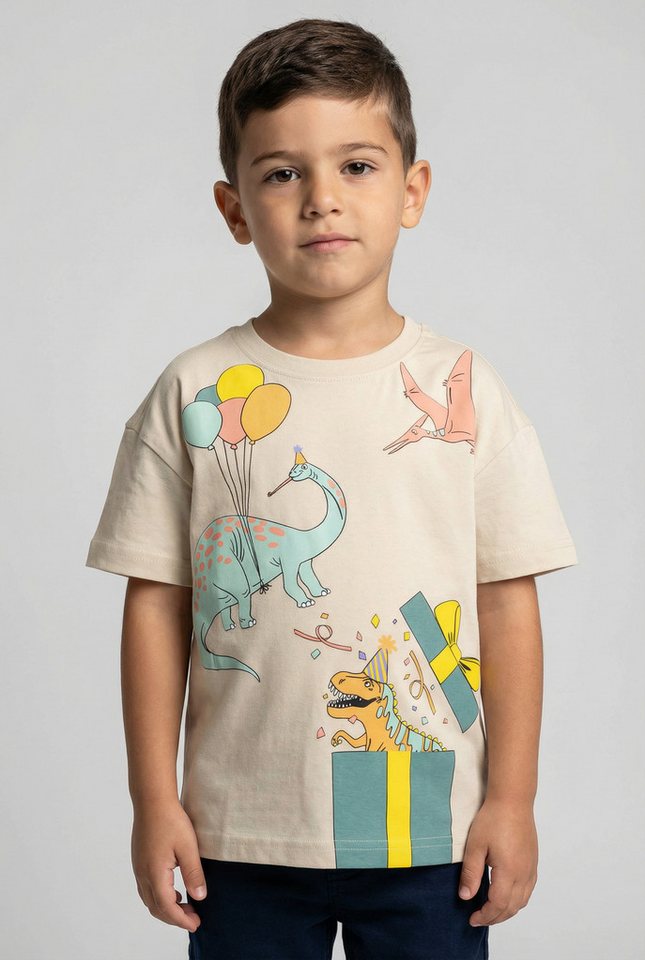 Blue Seven T-Shirt Basic-Stil, bequeme Passform, bedruckte und unifarbene Optik