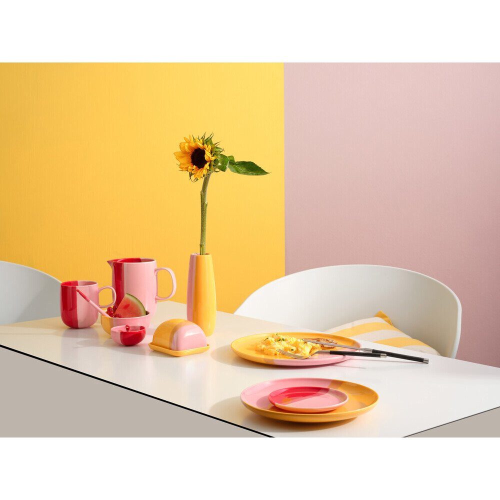 ASA SELECTION Speiseteller Essteller 27 cm Joy Passion Fruit Smoothie, (1 St), Essteller, Ø26,5cm, Porzellan, orange – Bild 3 von 4