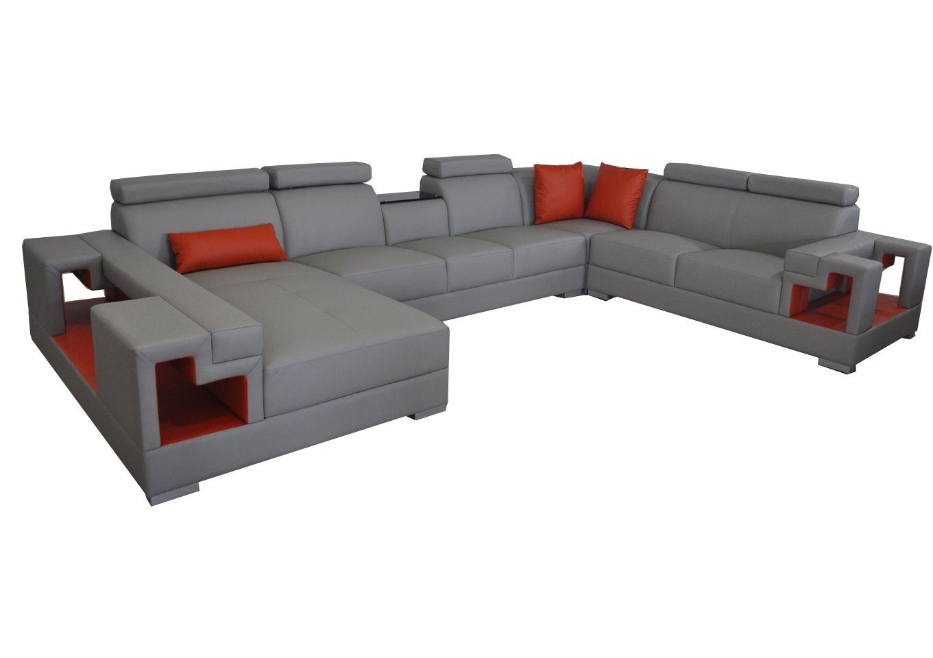 JVmoebel Ecksofa »Ledersofa Eck Sofa Couch Wohnlandschaft Sofas Couchen  Garnitur Design Modern Neu« online kaufen | OTTO