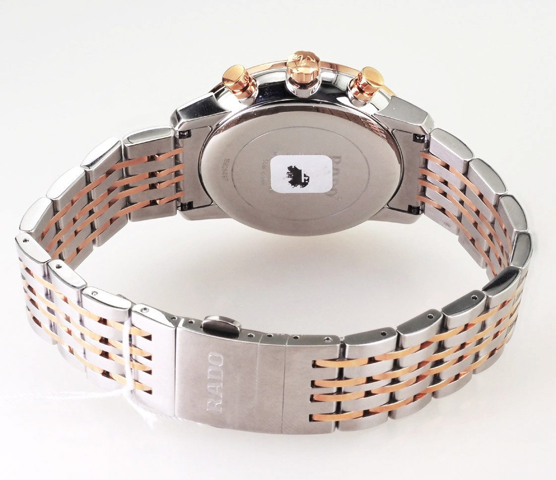 Rado Chronograph Herren Uhr Coupole Classic Chronograph R22910153 Swiss Made Ø 42 mm