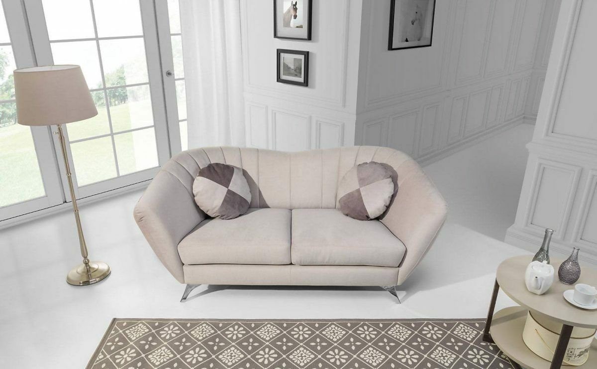 JVmoebel Sofa, Design 2 Sitzer Relax Sofas Sofa Textil Polster Couch
