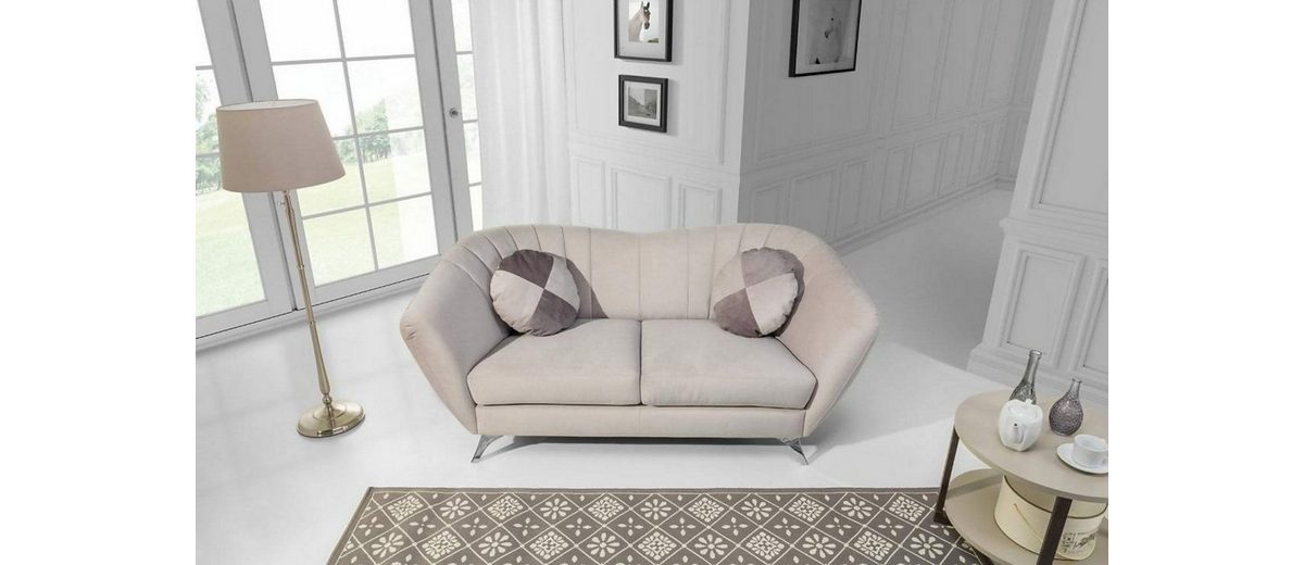 JVmoebel Sofa, Design 2 Sitzer Relax Sofas Sofa Textil Polster Couch