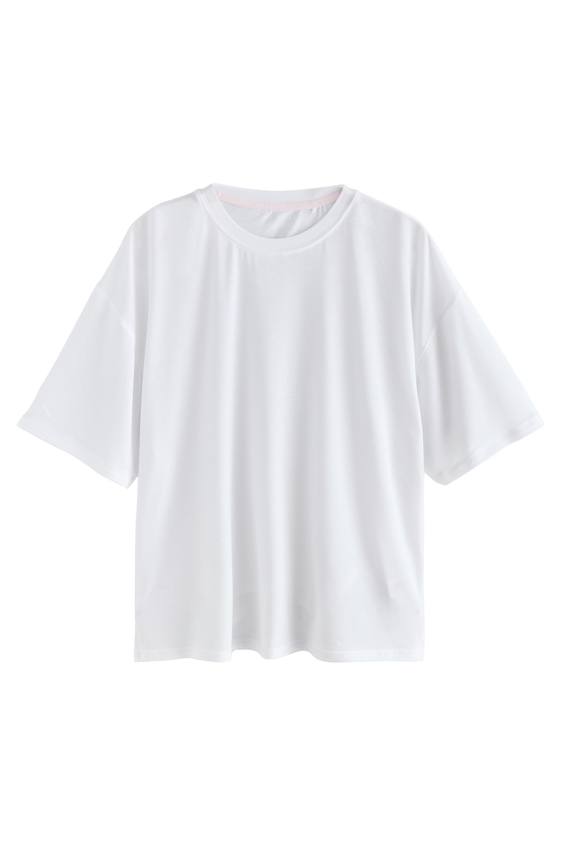 Next T-Shirt Kastiges Active Kurzarm-T-Shirt (1-tlg)