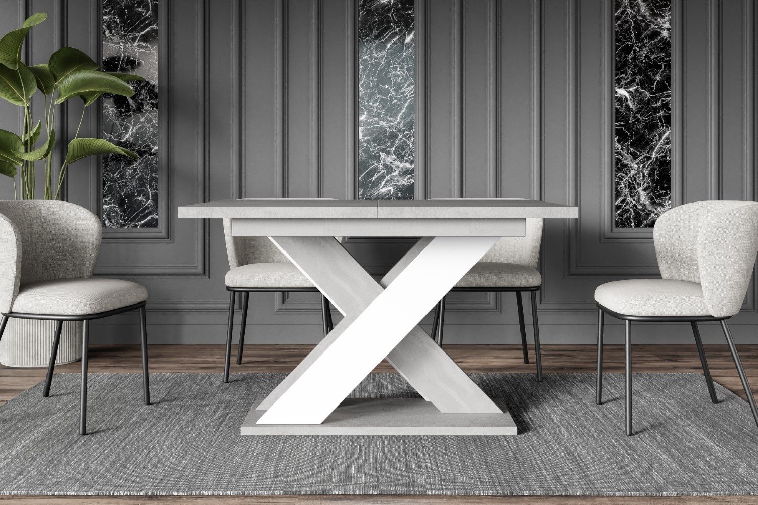 ALTDECOR Esstisch AOX (Esstisch ausziehbar, Esszimmertische, günstig online kaufen