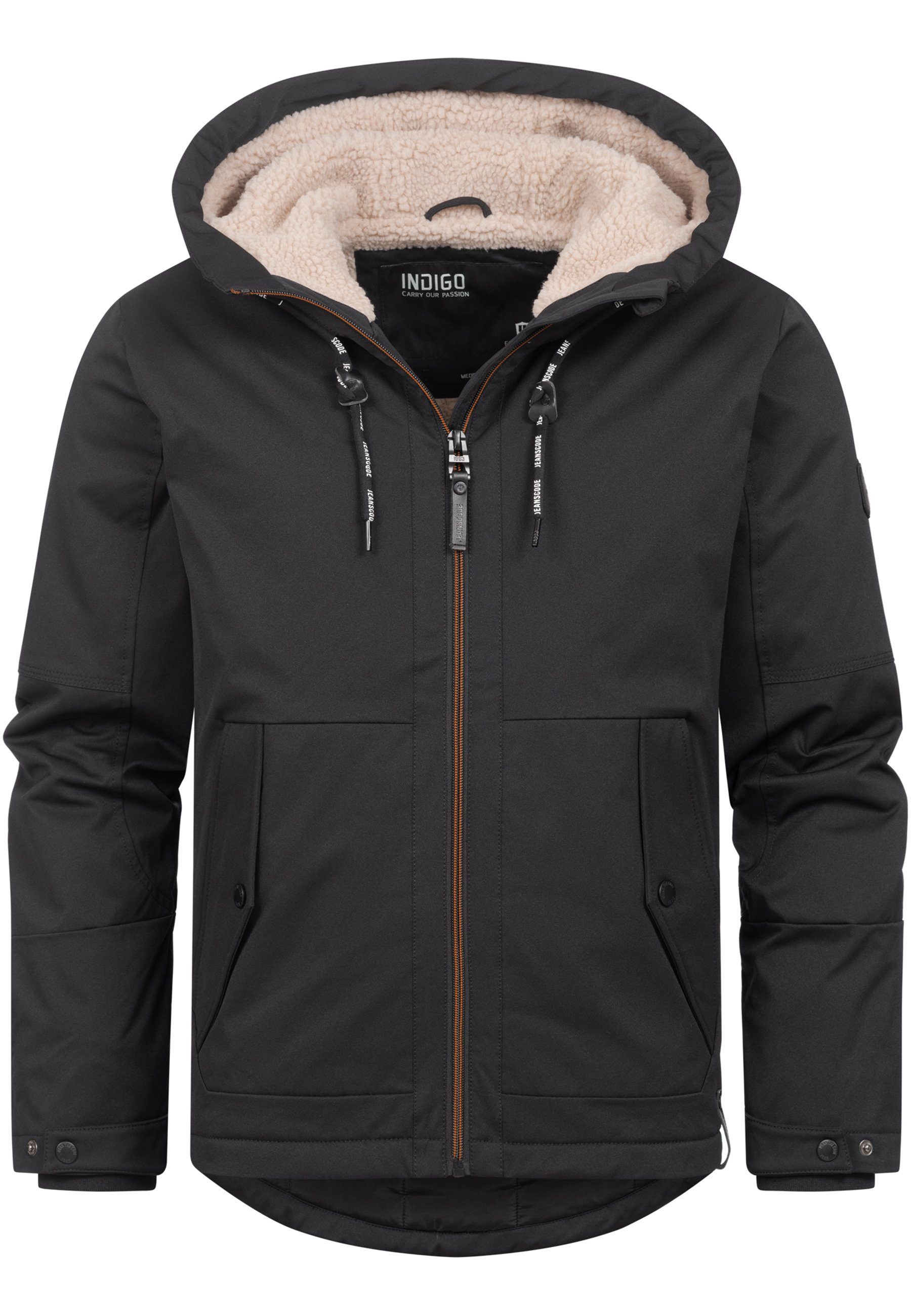 Indicode Winterjacke INKylian Black