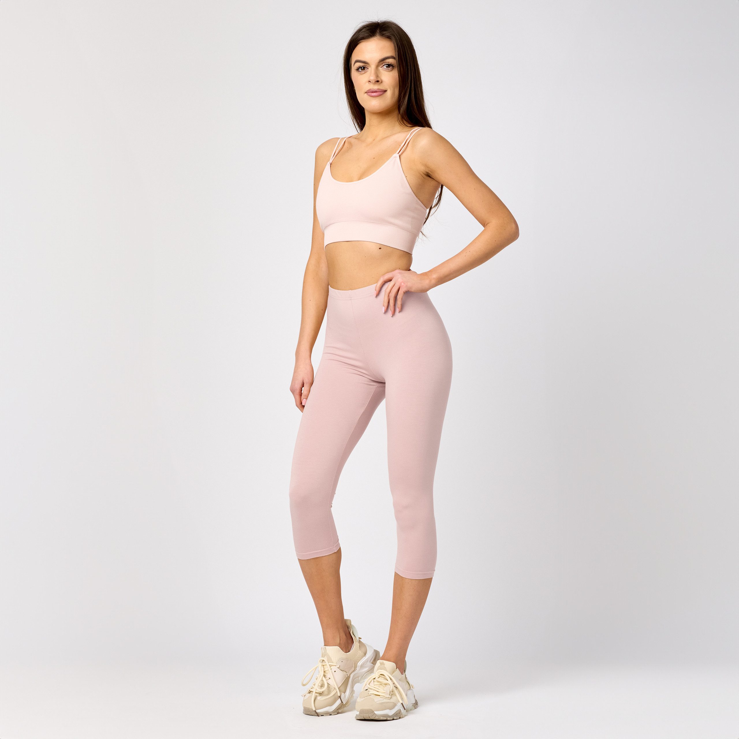 Merry Style Leggings Damen Caprihose 3/4 Hose MS10-144 (1-tlg) aus Viskose günstig online kaufen
