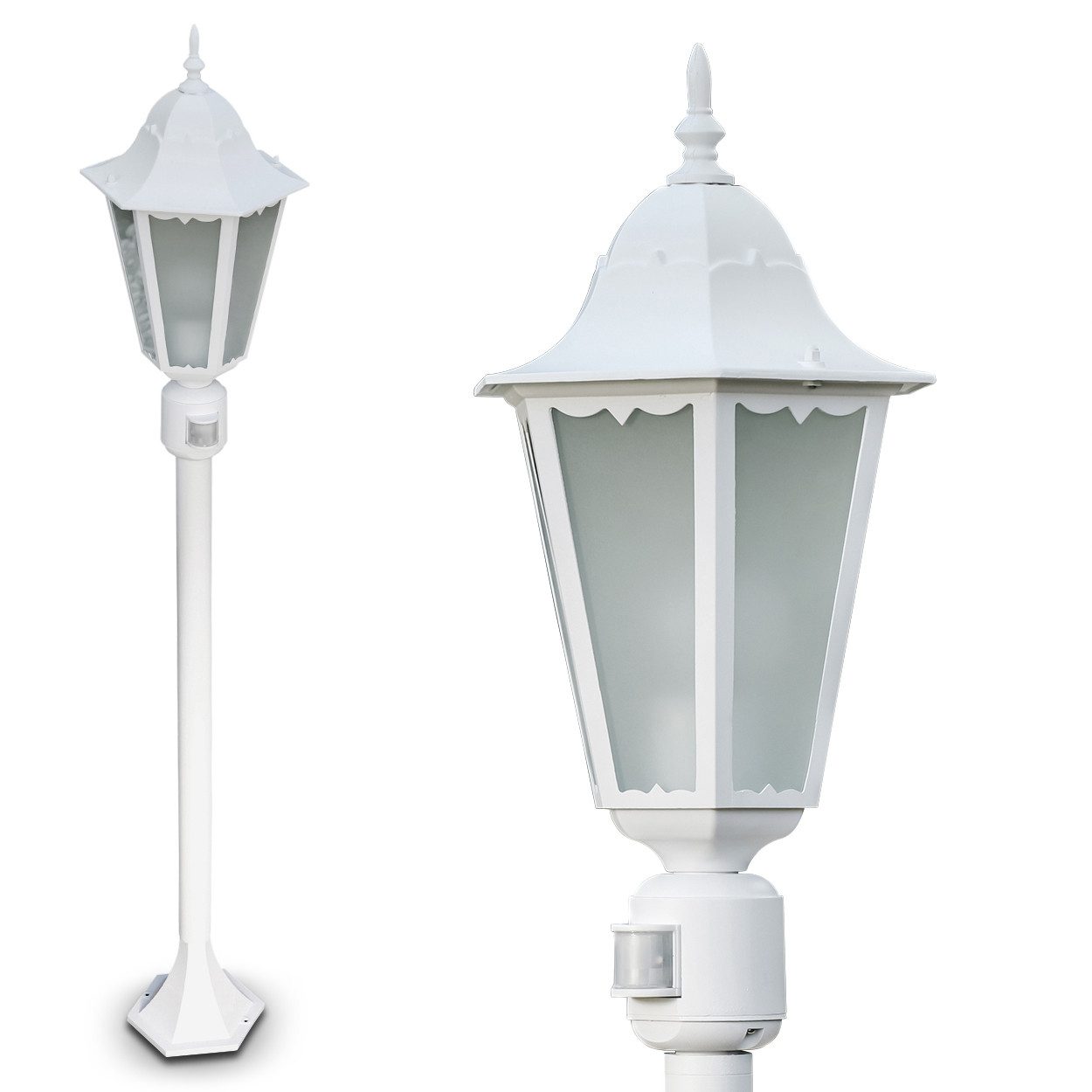 hofstein Außen-Stehlampe »Fabiano« Außenleuchte mit Bewegungsmelder, Alugus günstig online kaufen