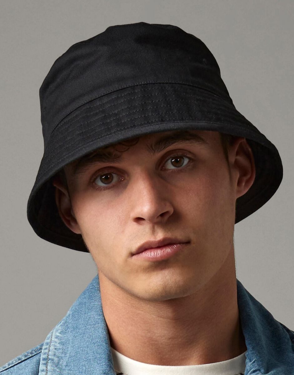 Beechfield® Outdoorhut Organic Cotton Bucket Hat Bio Baumwolle – Bild 3 von 4