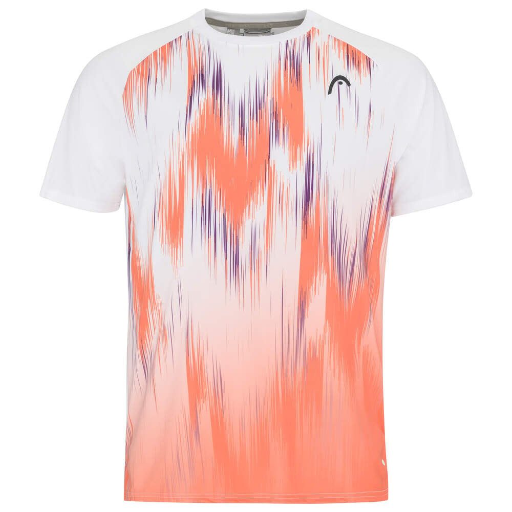 T-Shirt Topspin (Moisture Transfer Microfiber Technologie) weiss/orange Jungen
