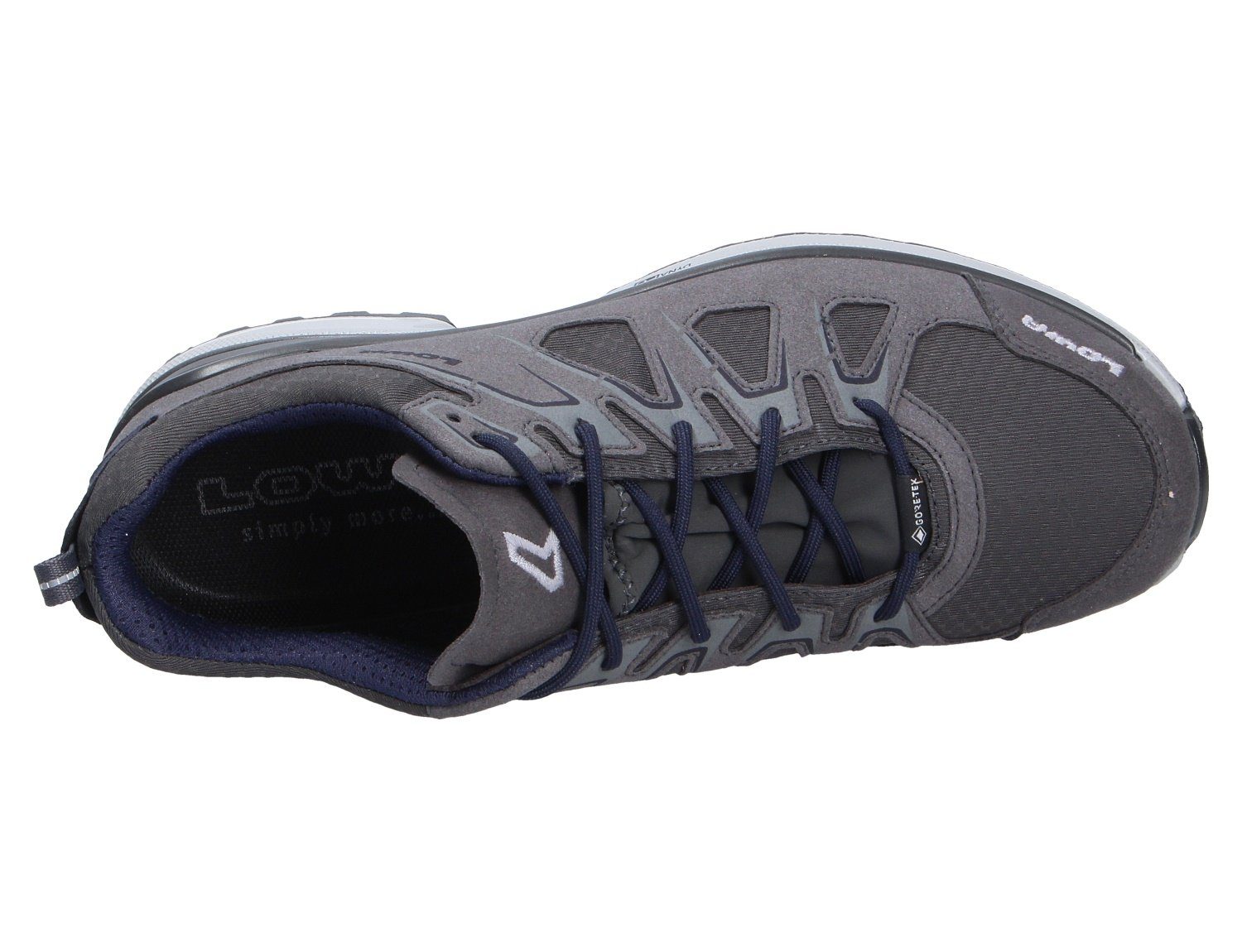 asphalt/navy Schnürschuh INNOX LO Qualität GTX Lowa EVO Robuste