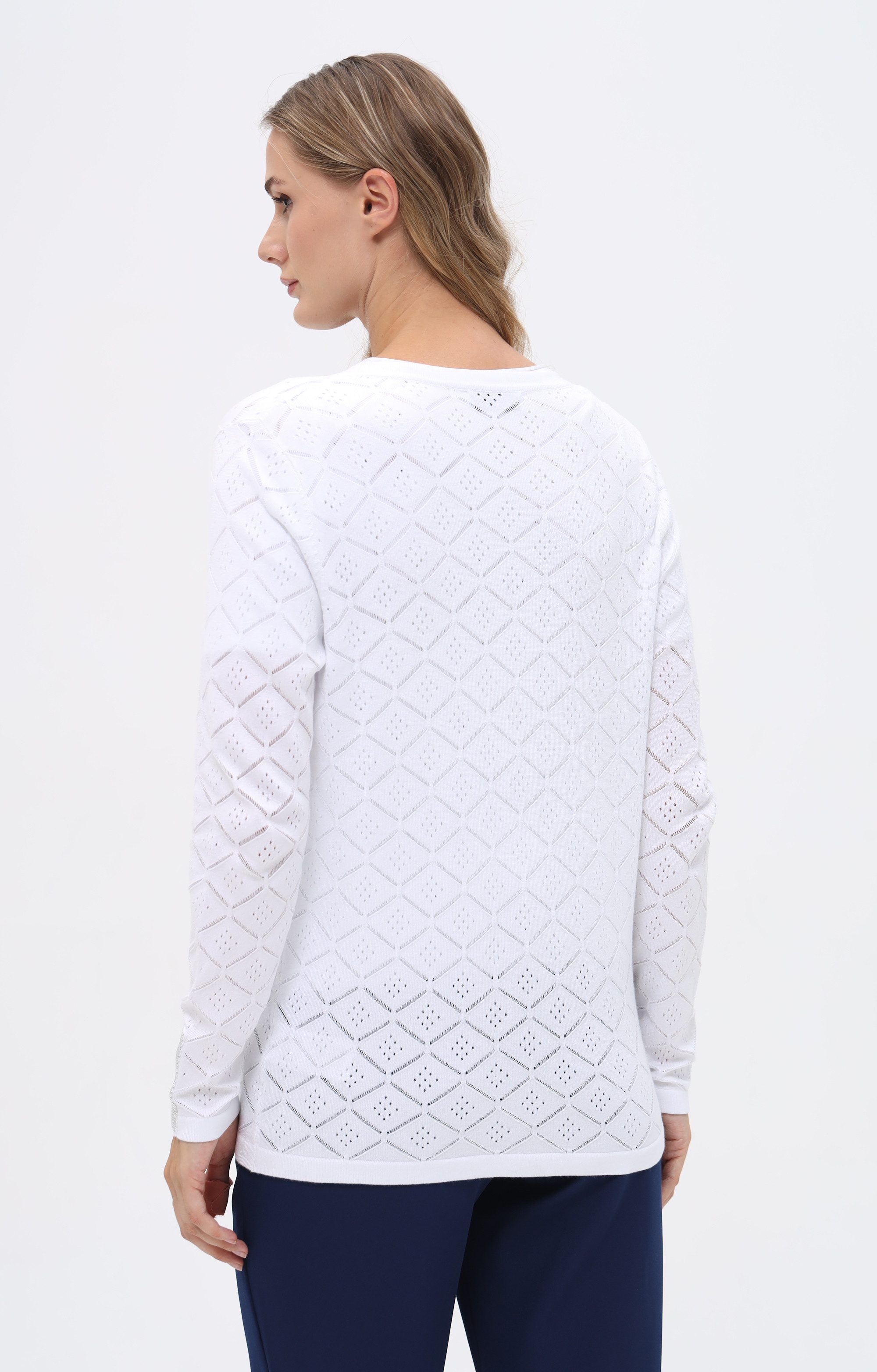 Passioni Cardigan Twinset mit Strukturmuster – Bild 3 von 5