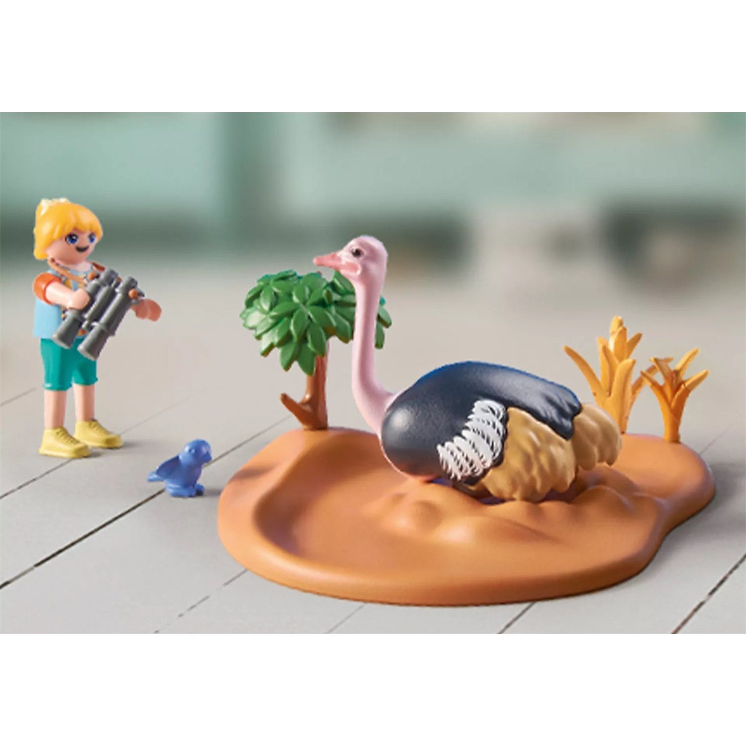 Playmobil® 71296 Wiltopia - Zu Gast bei Papa Strauß Konstruktions-Spielset – Bild 3 von 4
