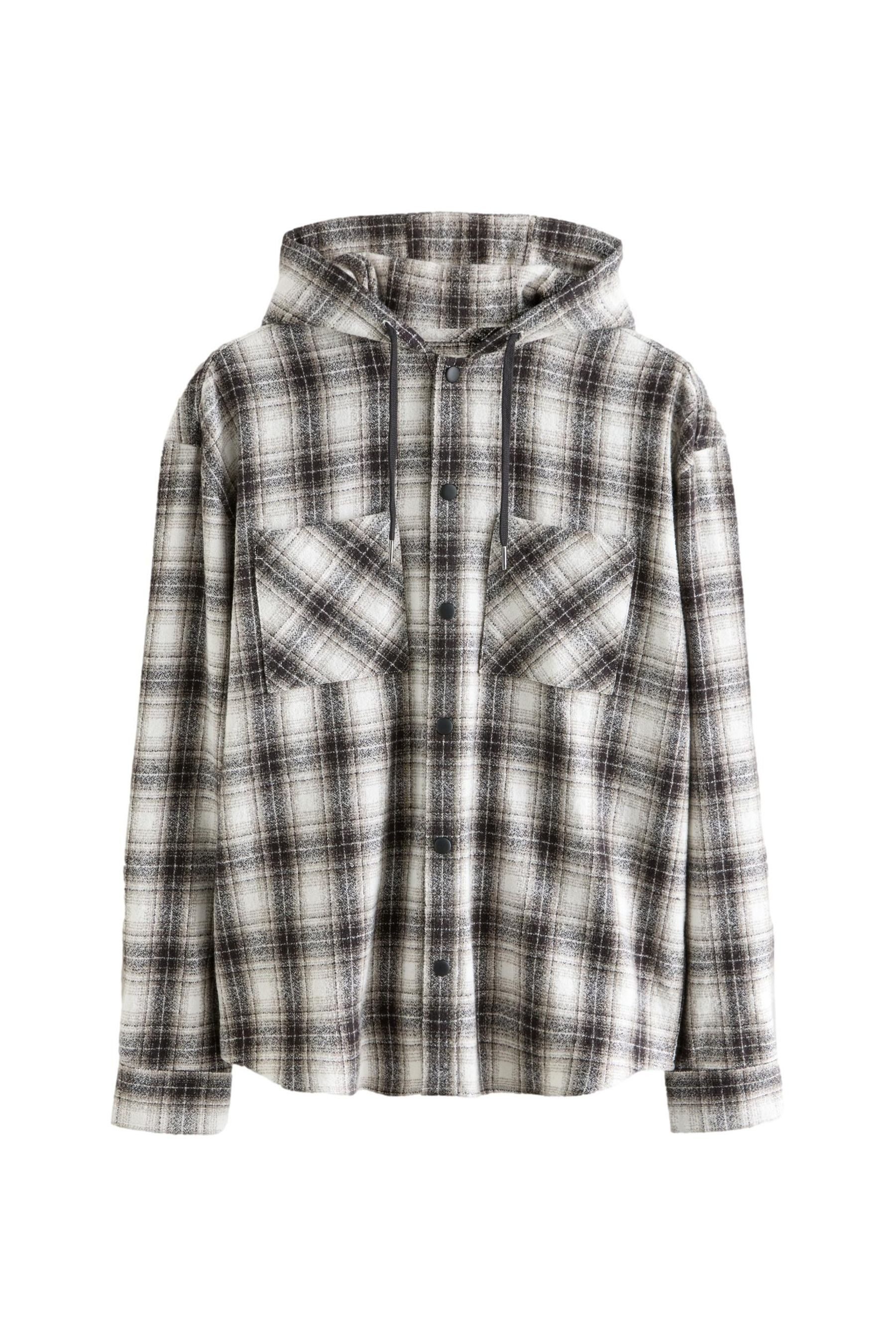 Next Hemdjacke Karierte Hemdjacke mit Kapuze günstig online kaufen
