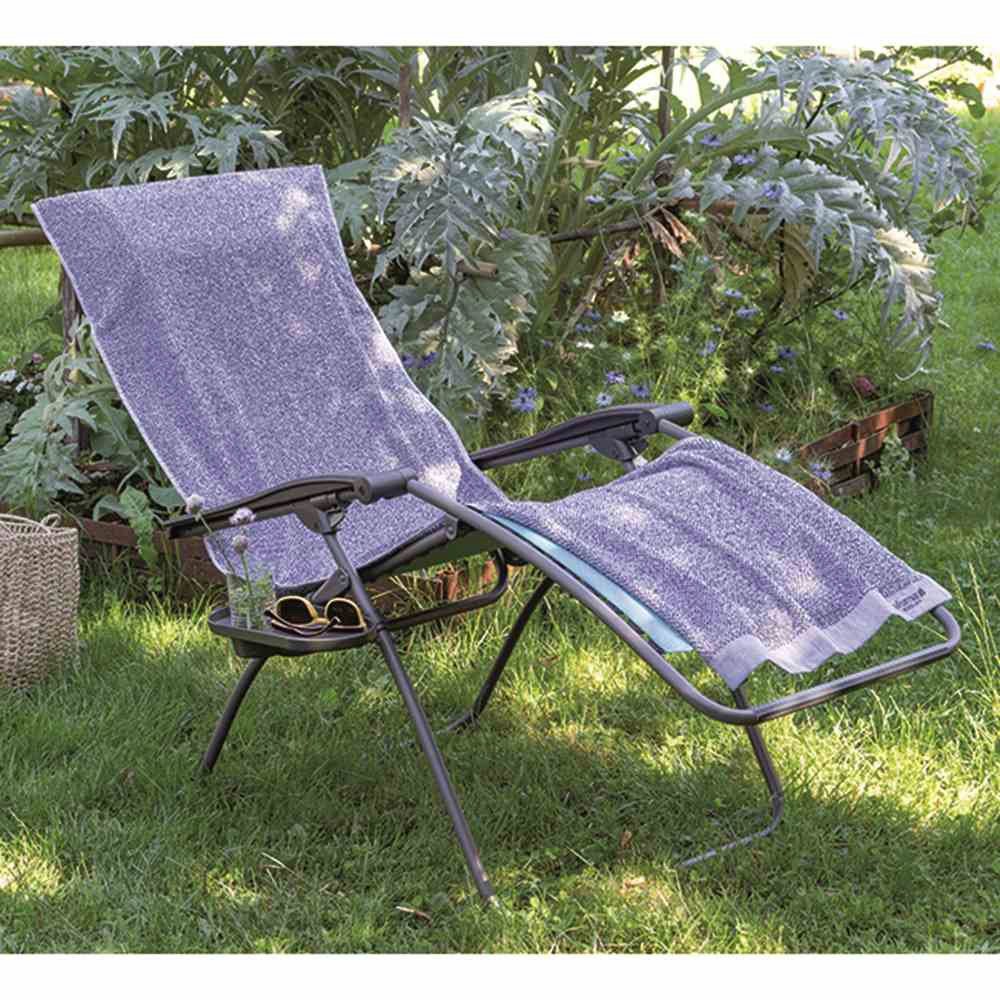 Lafuma Liegenauflage Frotteeauflage zu Relax, BxT: 60x180 cm blau