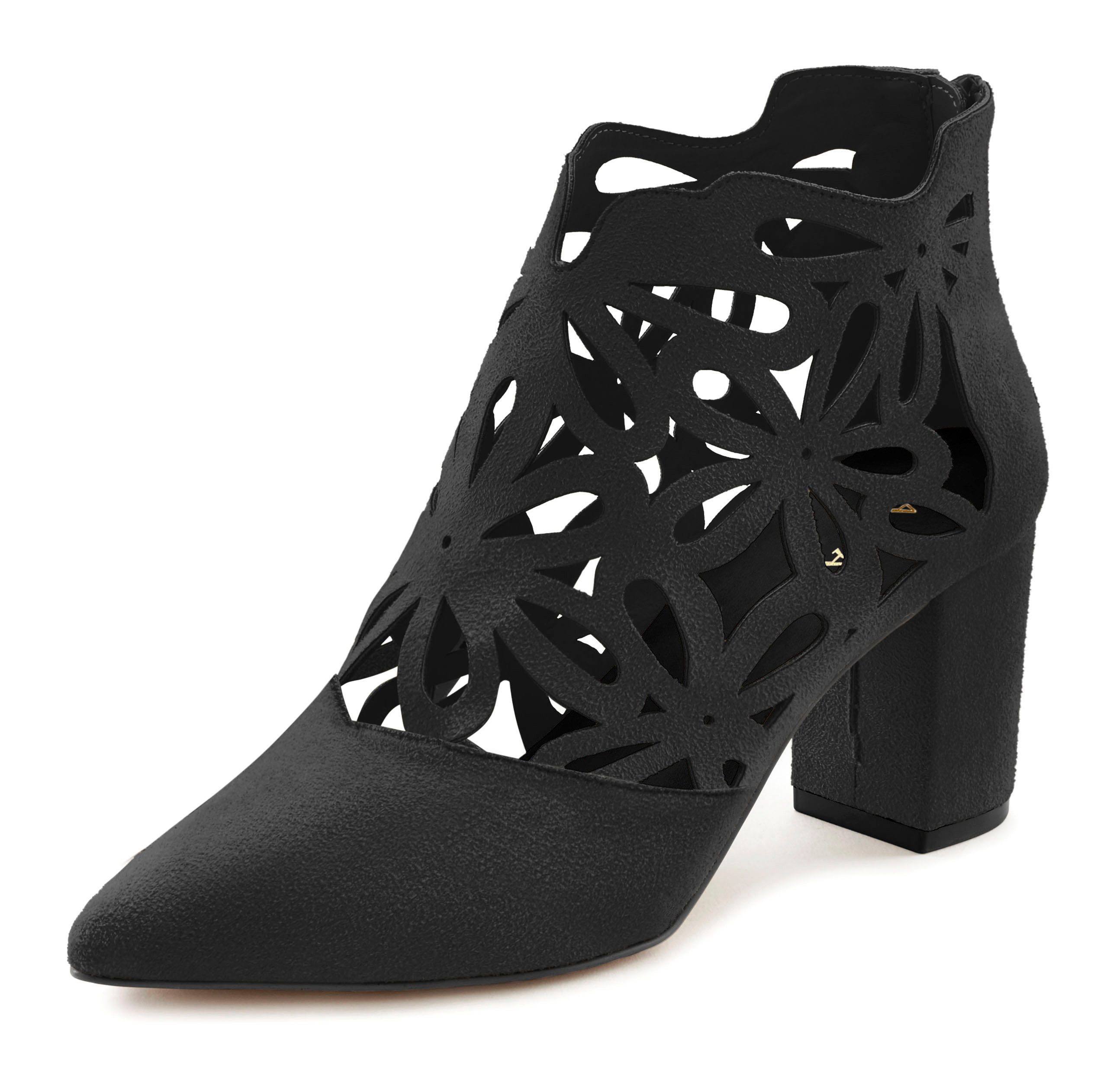 LASCANA High-Heel-Stiefelette mit femininer Spitze und günstig online kaufen