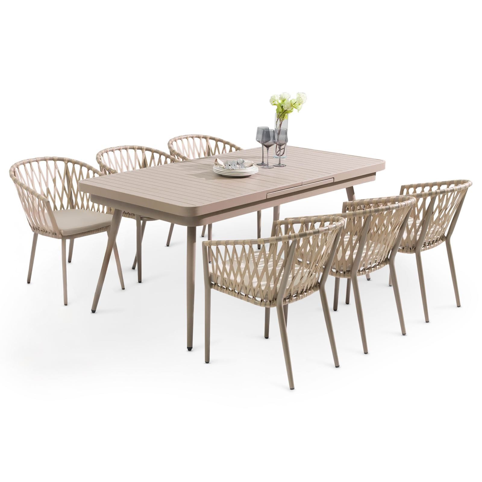 IDIMEX Garten-Essgruppe SUNNY, Gartenmöbel Set mit günstig online kaufen