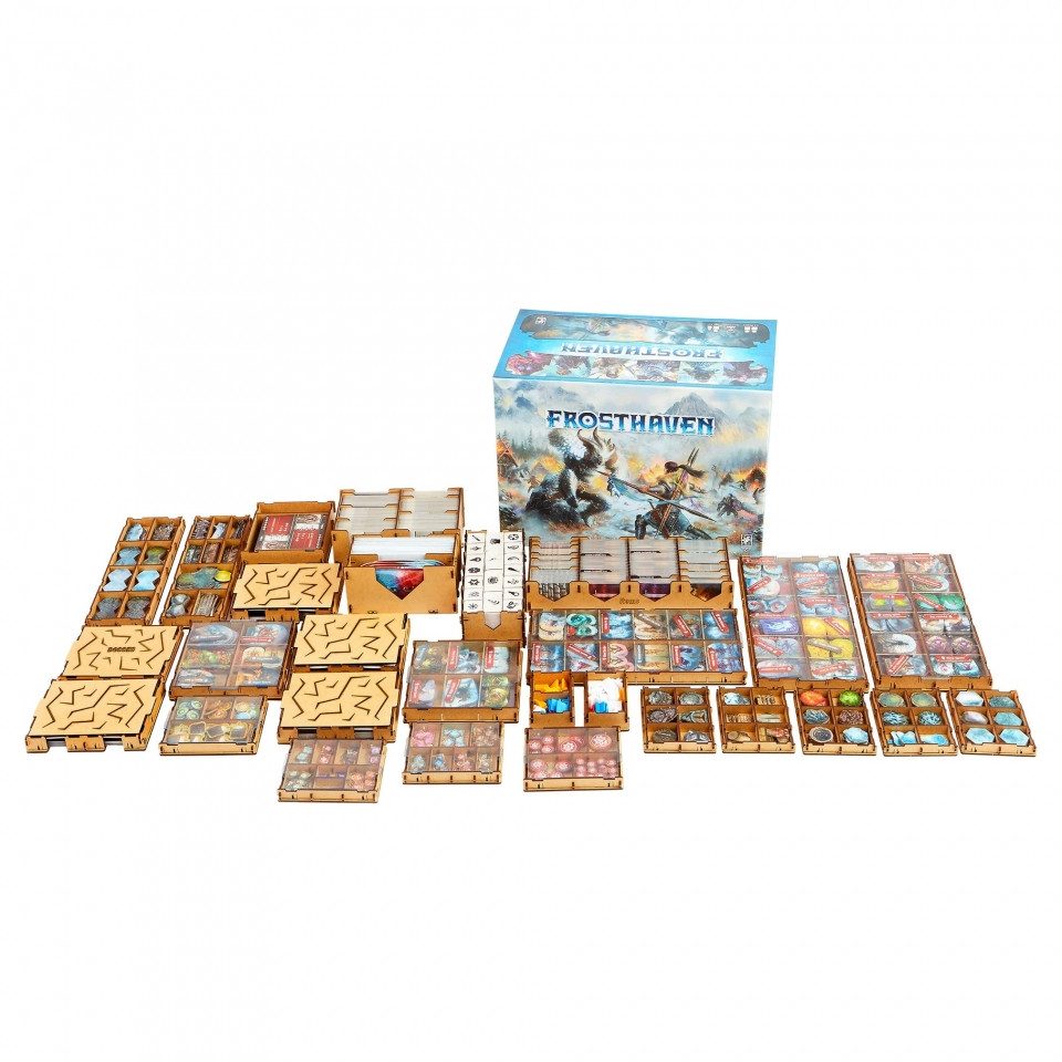 e-Raptor Spiel, Insert - Frosthaven - englisch
