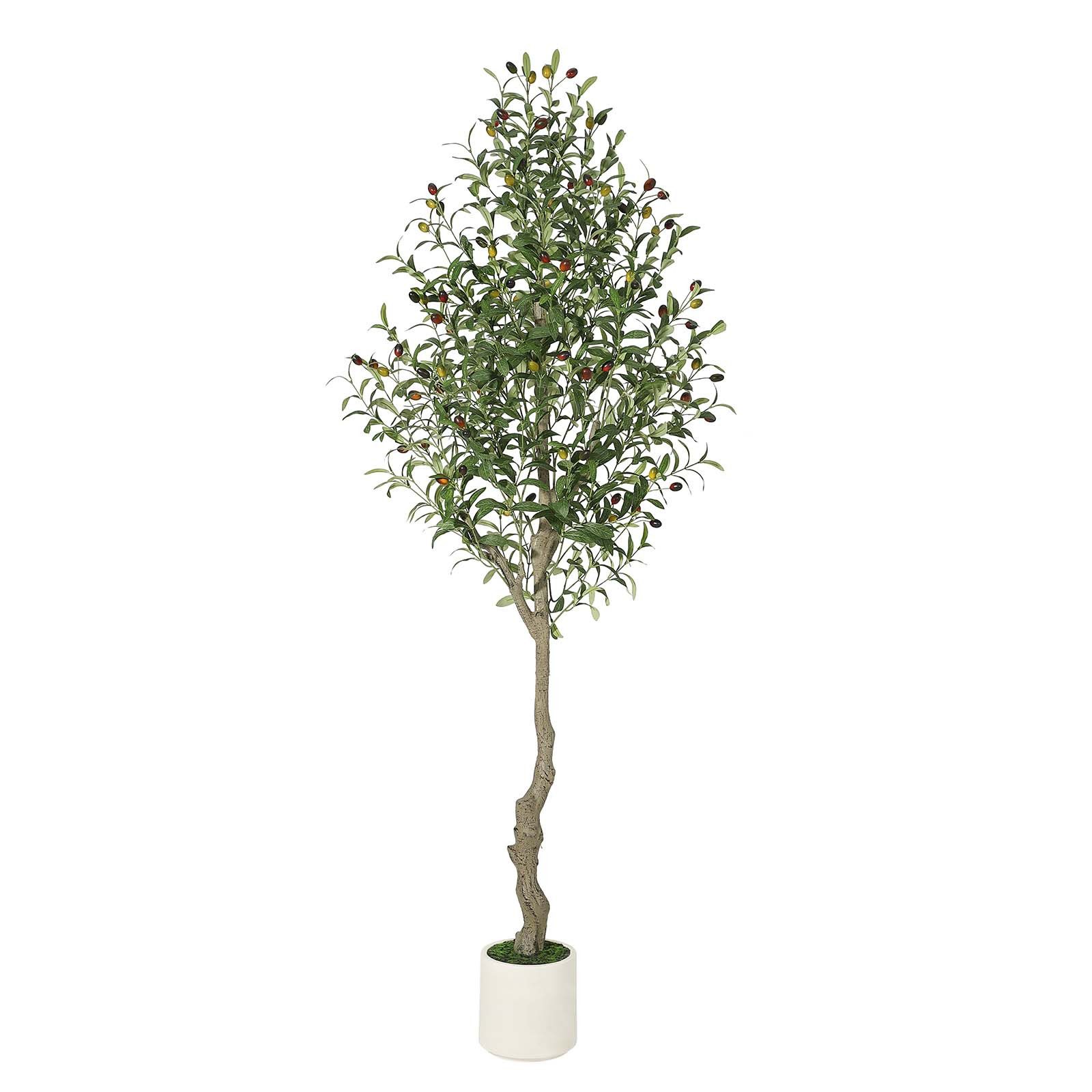 Kunstbaum Künstliche Olivenbäume für den Innenbereich,1.5/1.8 günstig online kaufen