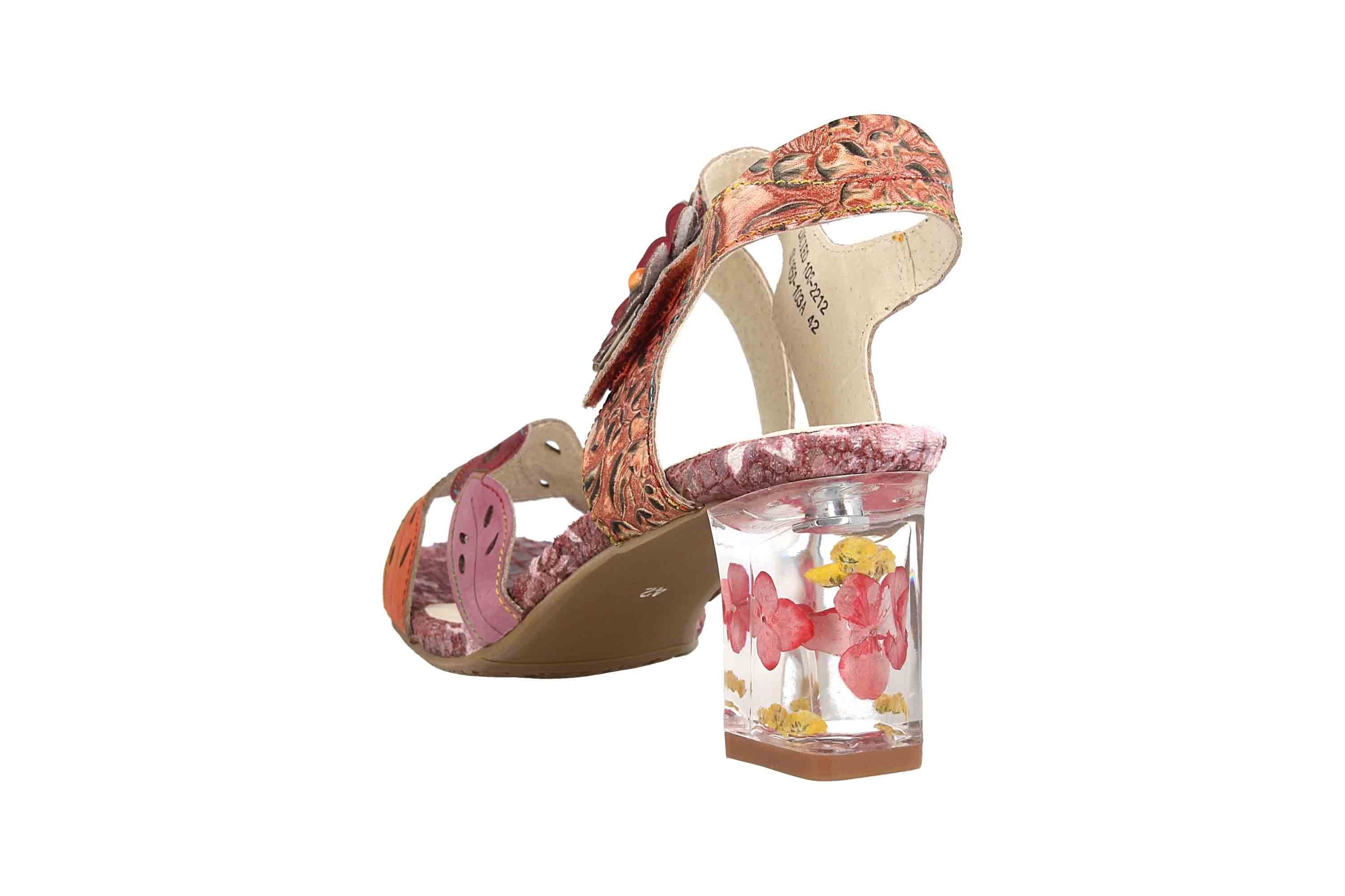 LAURA VITA Lucieo 103 Cerise Sandale