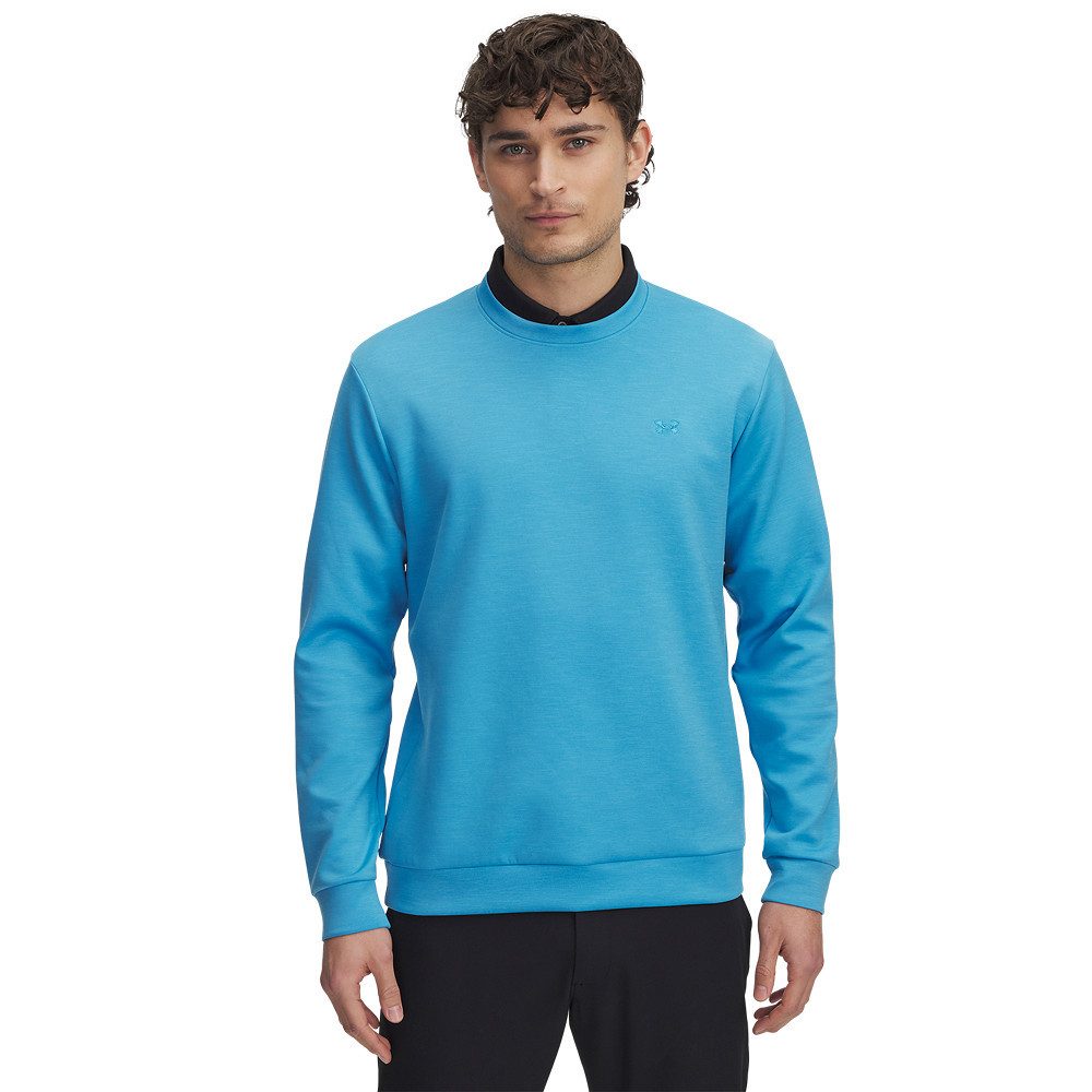 Under Armour® Longsweatshirt Under Armour Golf Layer Drive Türkis Herren