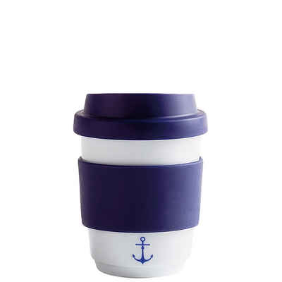 KAHLA Coffee-to-go-Becher Ahoi Marie fillit Becher + Trinkdeckel, Made in Germany