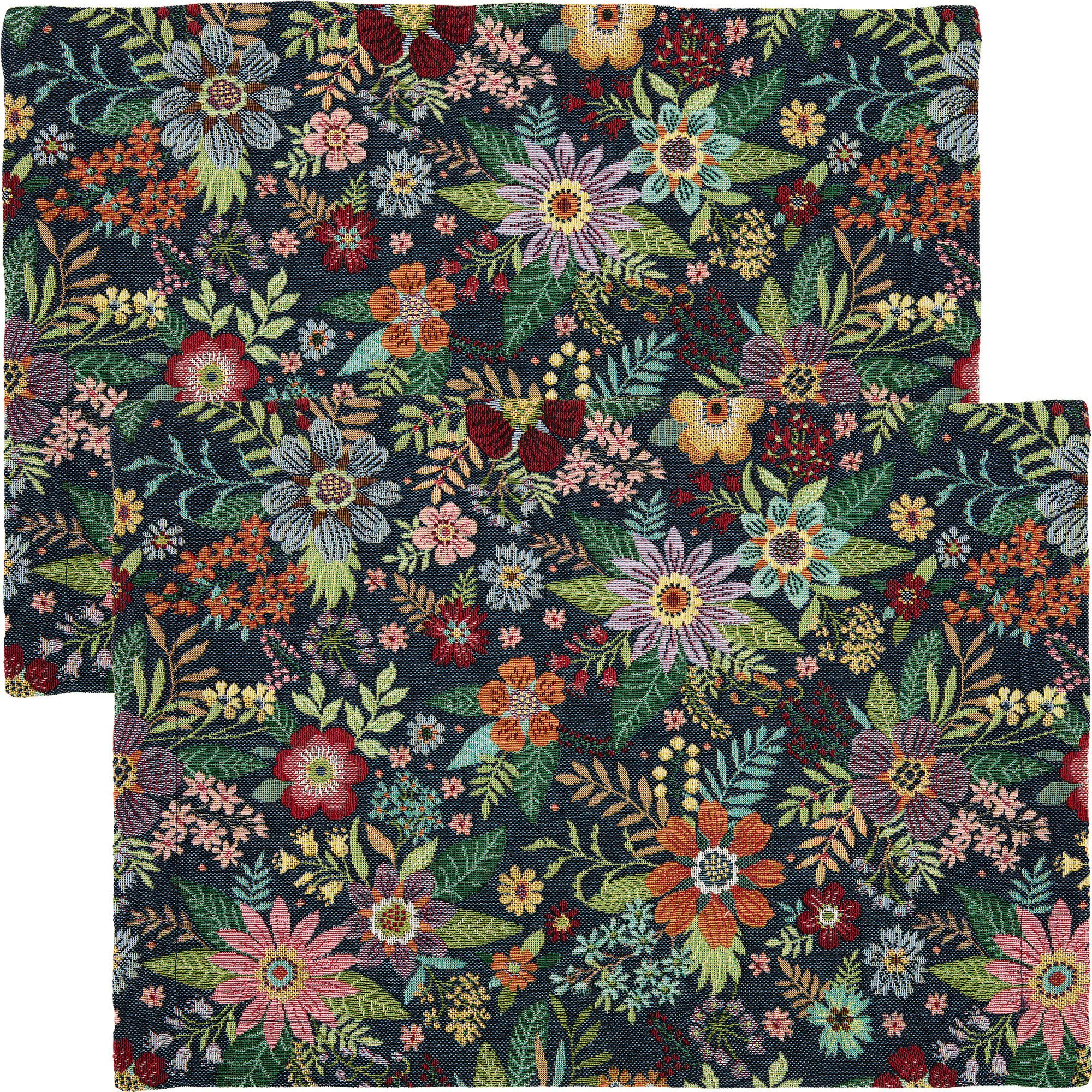 Erwin Müller Platzset Tischset "Blumen" 2er-Pack, Blumen