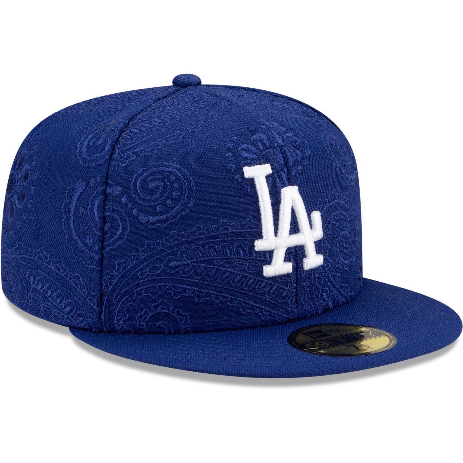 59Fifty Cap Era Angeles Dodgers Los PAISLEY Fitted SWIRL New
