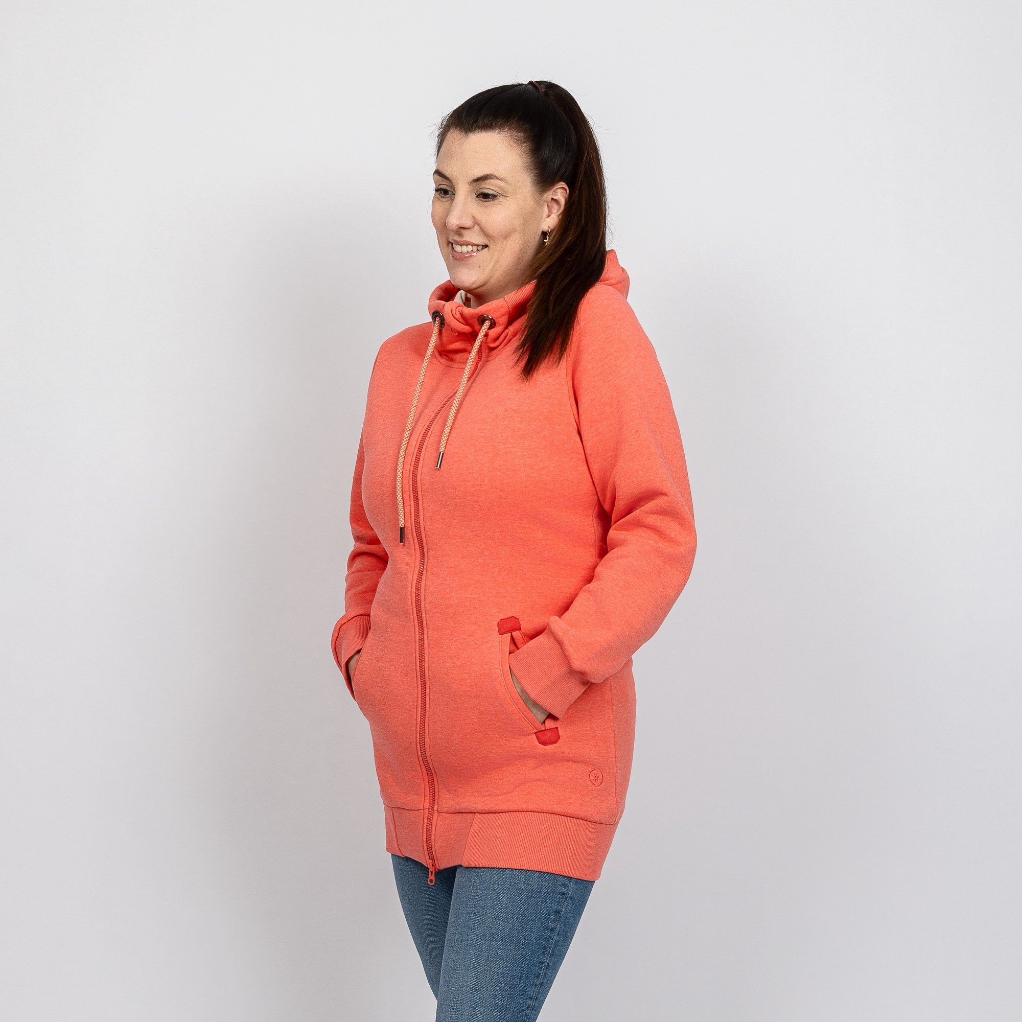salzhaut Kapuzensweatjacke – Bild 4 von 5