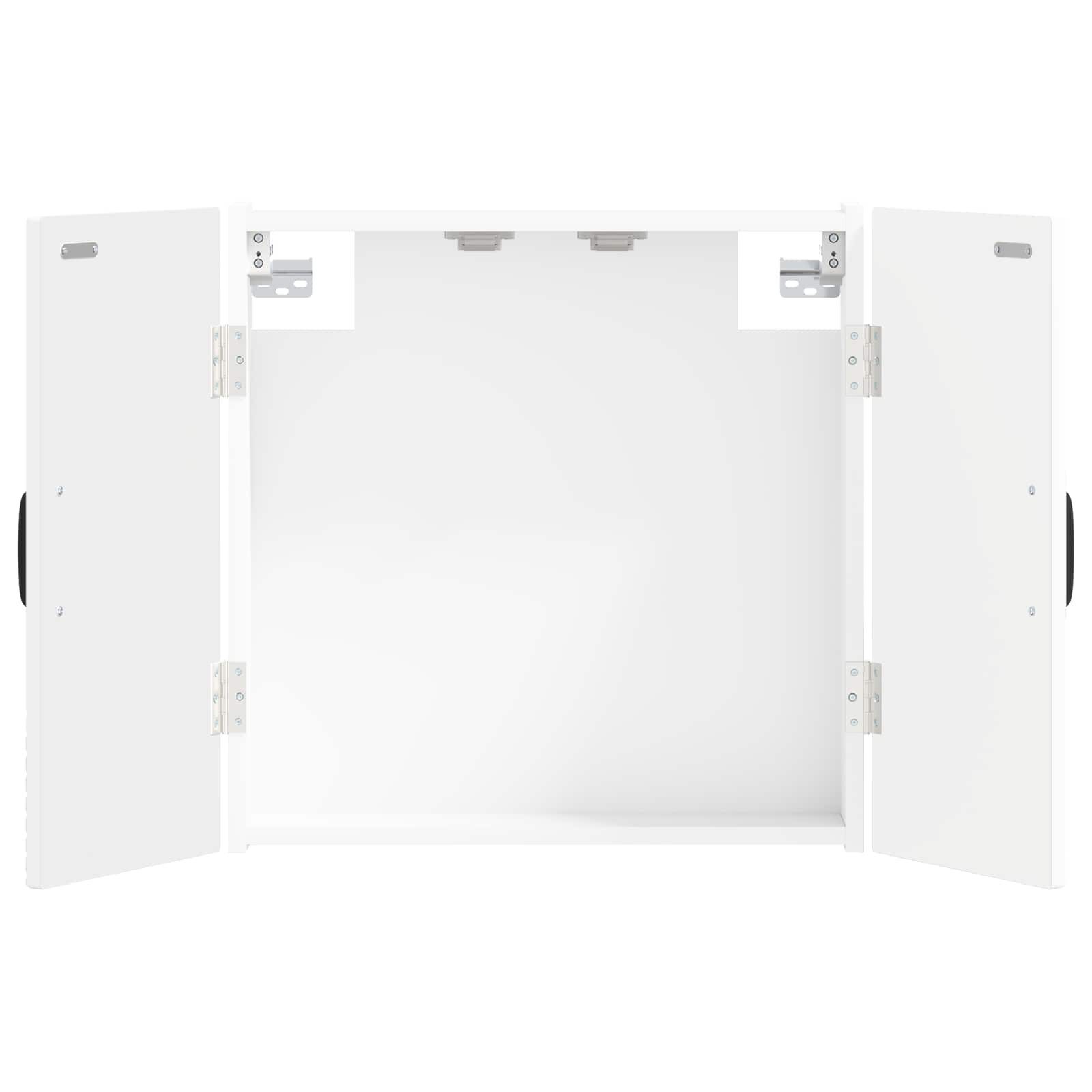 vidaXL Dartscheibe Dartboard Schrank HOORN Weiß 52,5 x 10,5 x 53,5 cm