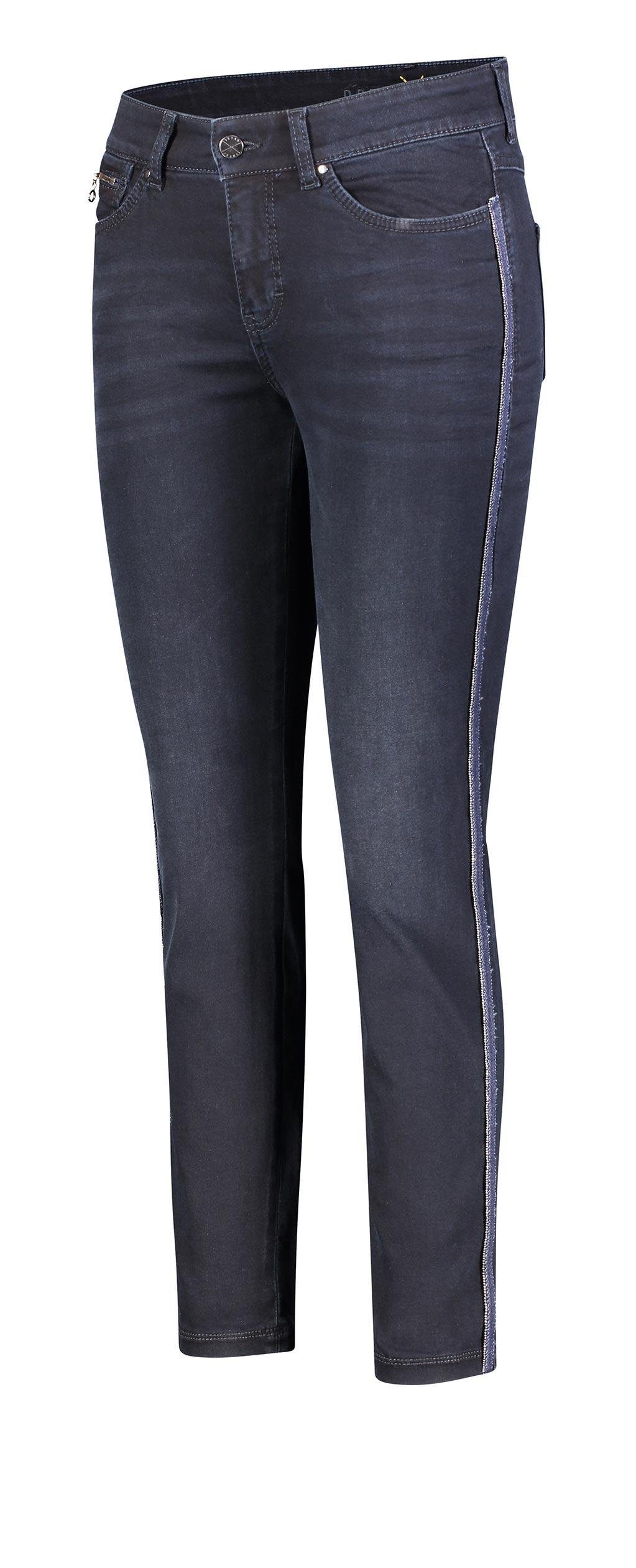 Stretch-Jeans MAC DREAM SLIM dark wash blue black 5435-94-0355L D869