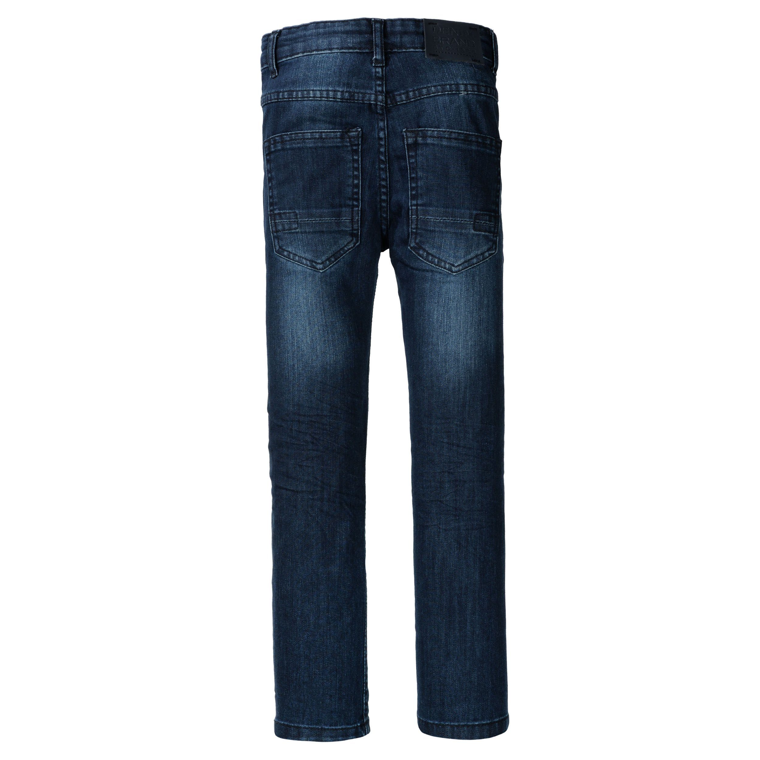 Fit: schmal Hosenbein STACCATO zulaufendes Fit, Slim LOUIS Skinny Slim-fit-Jeans