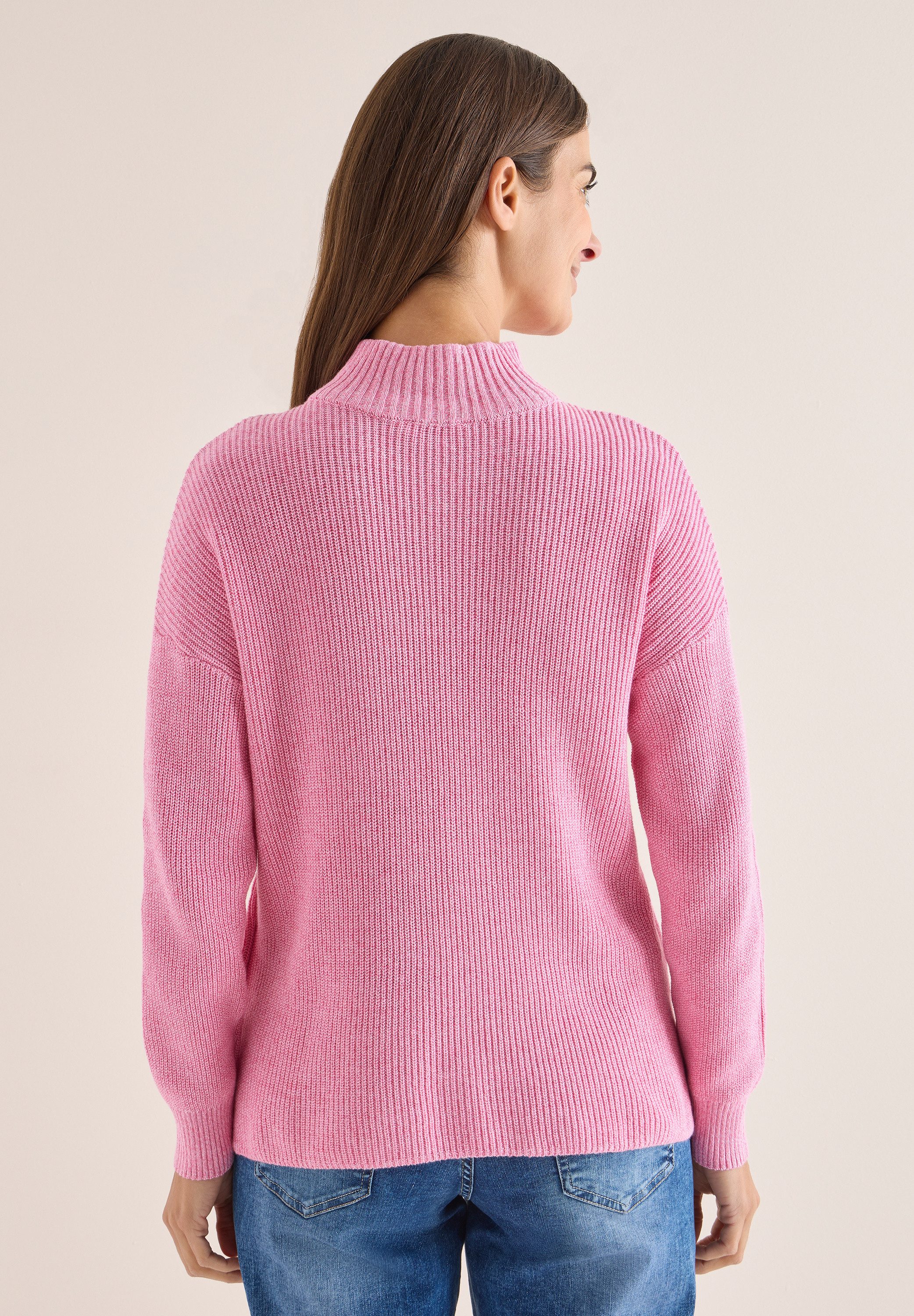 CECIL Strickpullover aus reiner Baumwolle günstig online kaufen