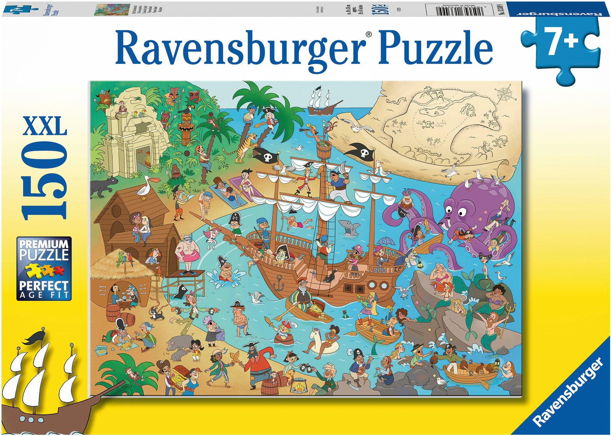 Ravensburger Puzzle Die Piratenbucht, 150 Puzzleteile, Made in Germany günstig online kaufen