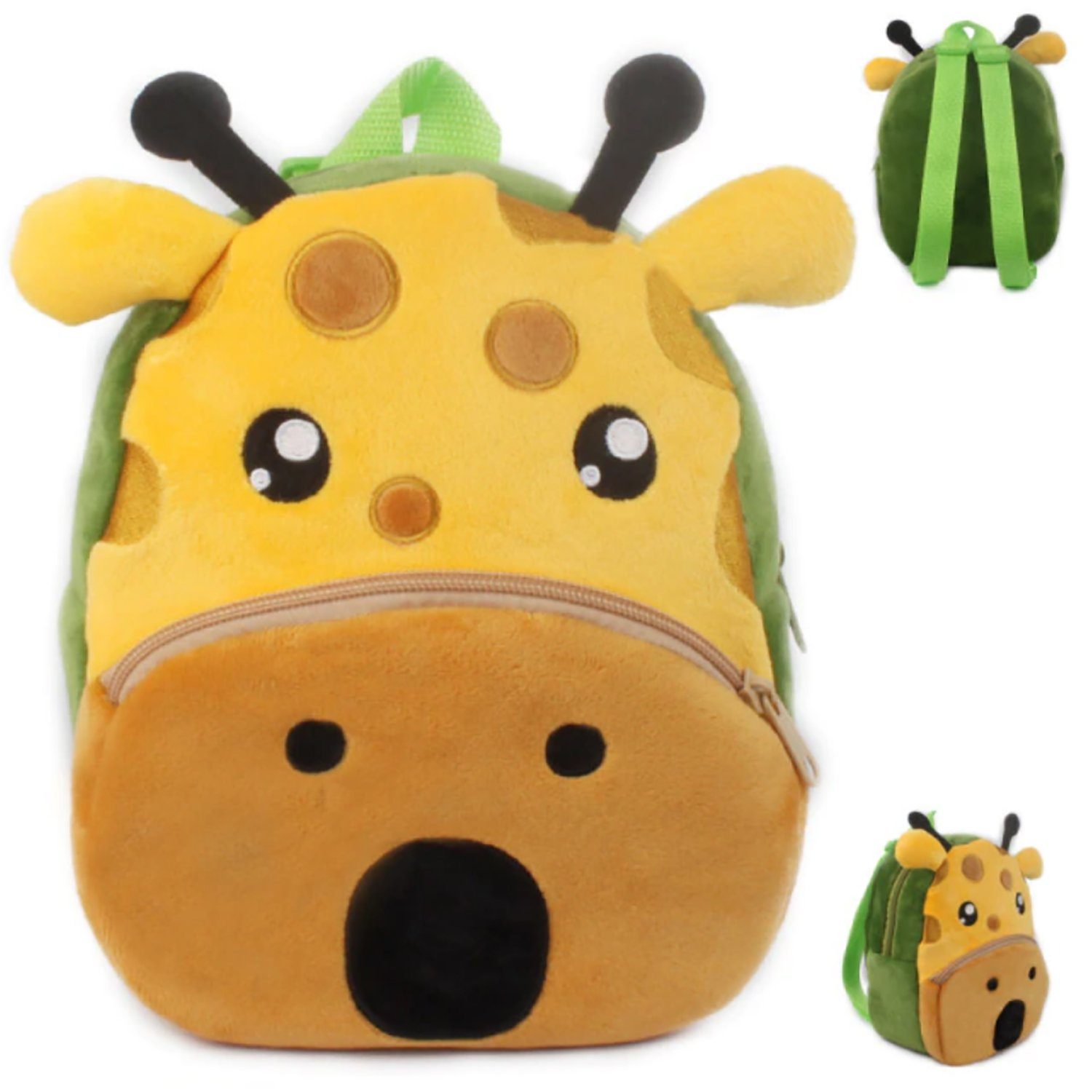 TPFLiving Kinderrucksack RU01-22 mit gepolsterten Schulterriemen (3D Cartoon Kinder Rucksack Mädchen & Jungen für Kita und Kindergarten), Kleinkinder Kindergarten Rucksack in 26 Motiven zur Auswahl