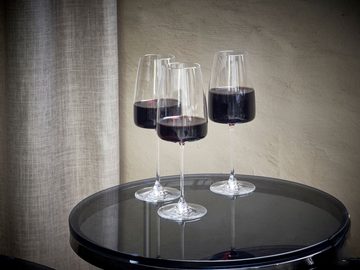 Asphald Glas 4er Set Villa Kristallglas Weingläser Softdrinkglas Saft Wasserglas, Schönes Design