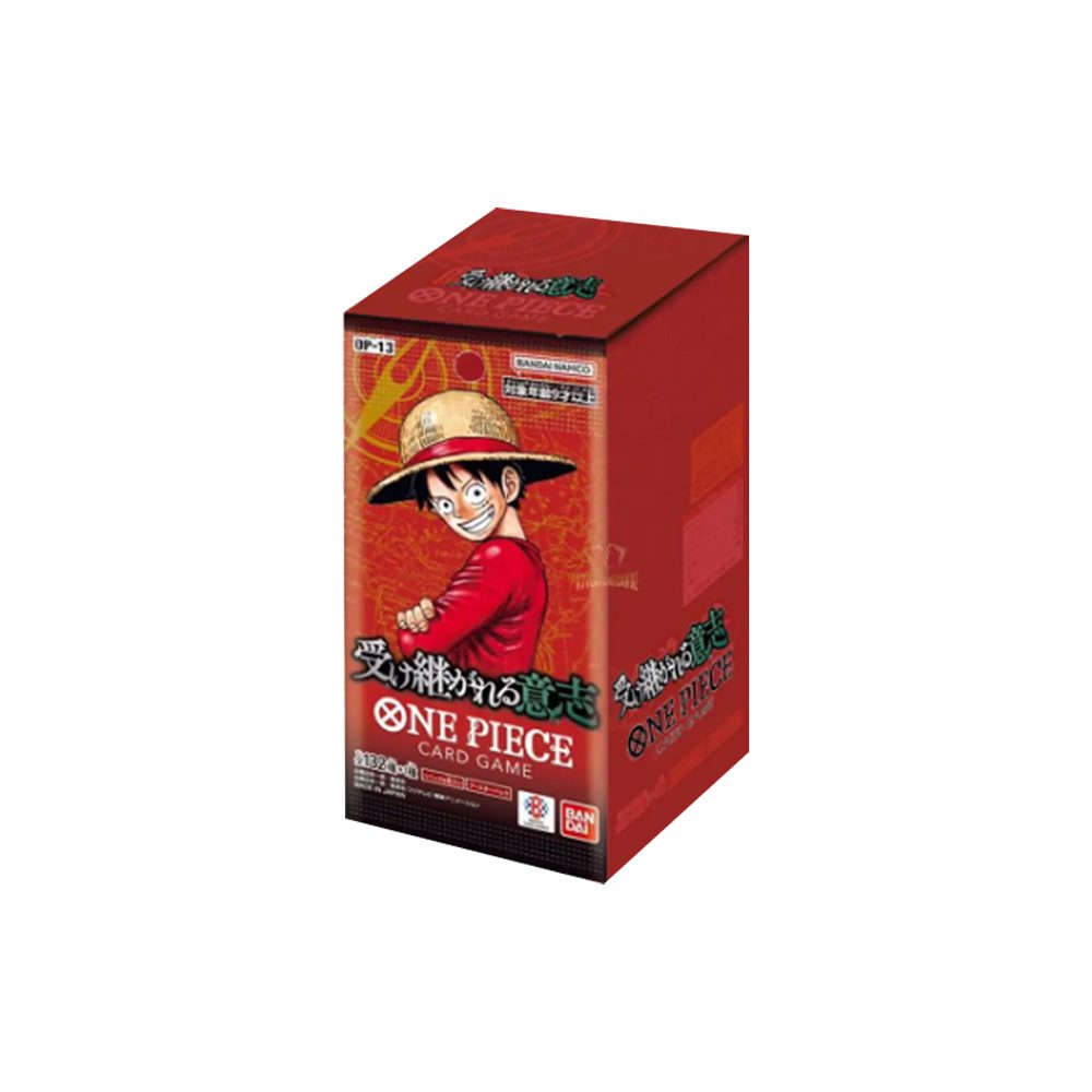 Bandai Sammelkarte One Piece OP13 Carrying on his Will Booster Display Japanisch