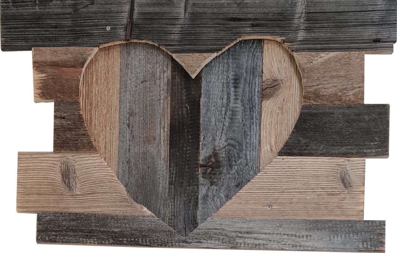 iWerk Bodenplatte Altholzbretter Fichte/Tanne/Kiefer Breite 13-16 cm