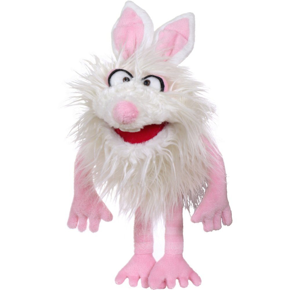 Living Puppets Handpuppe Living Puppets Handpuppe Flöckchen W803 Monster to go (Packung), Sehr gut geeignet um Geschichten zu erzählen