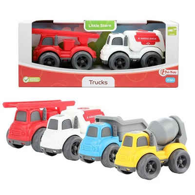 Toi-Toys Spielzeug-Krankenwagen Baufahrzeug Rettungsdienst aus Bio-Kunststoff