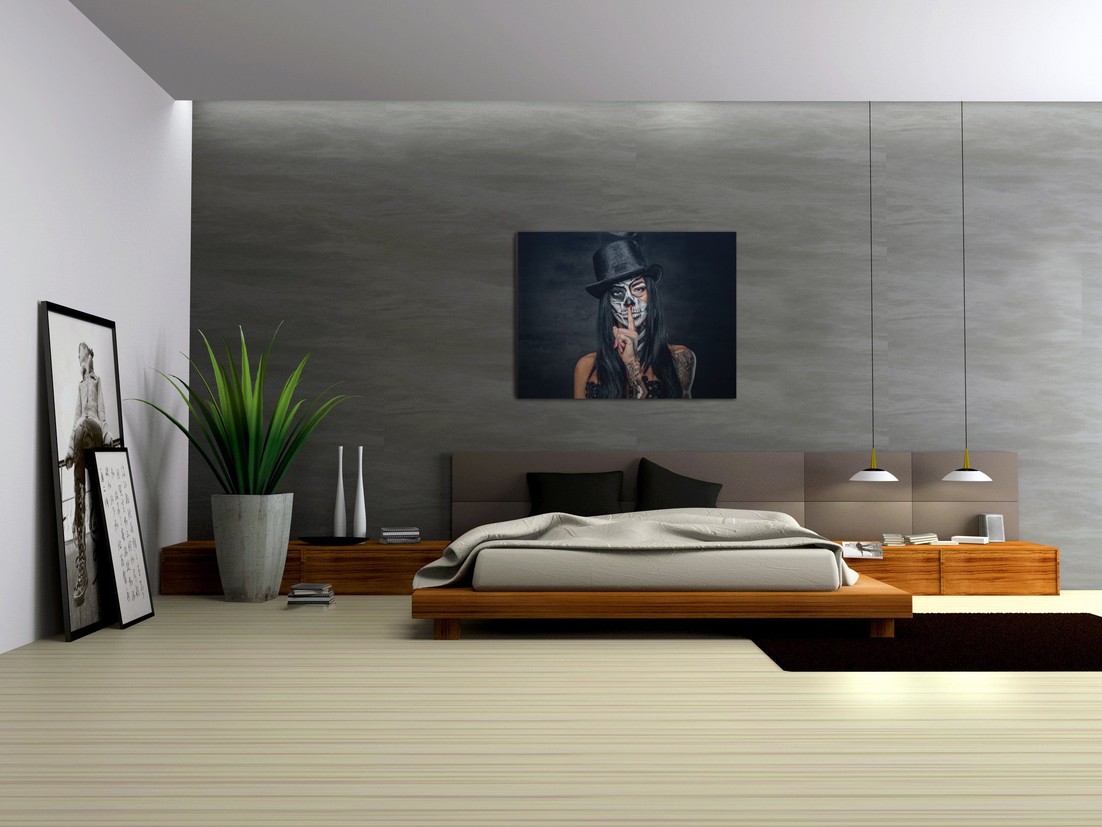 Visario Leinwandbild Wandbild auf Leinwand 80 günstig online kaufen