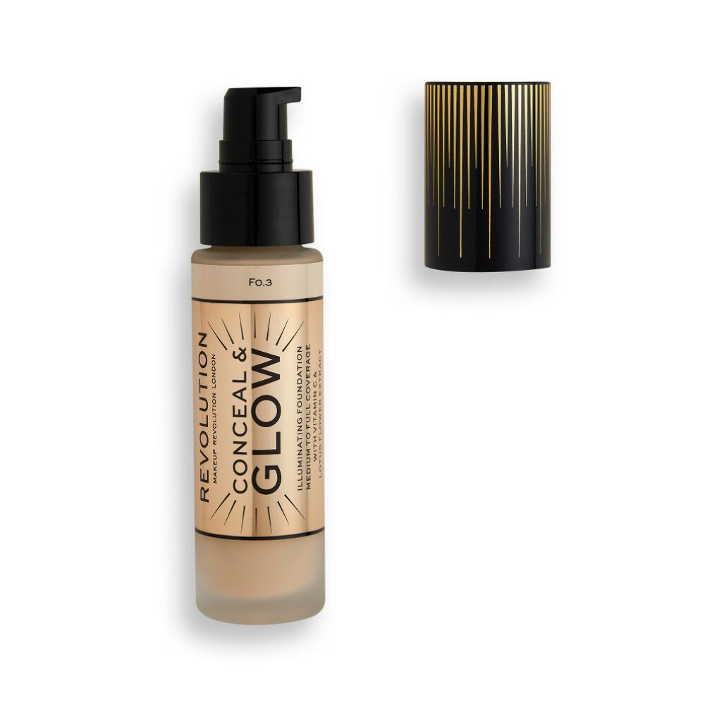 Concealer Conceal & Glow Aufhellende Creme-Grundierung F3 23 ml